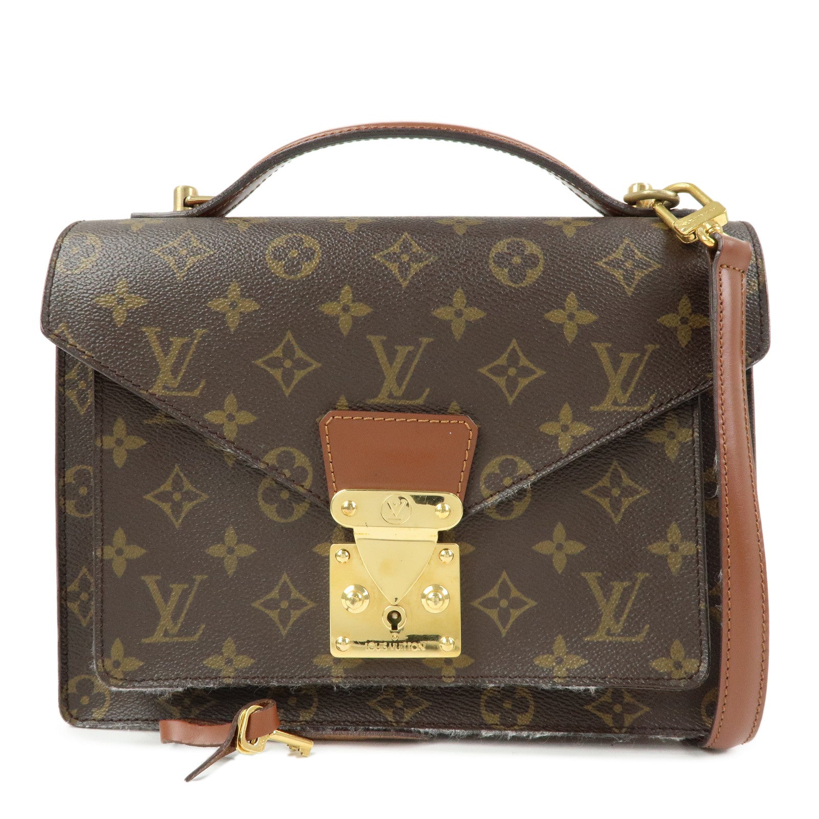 Louis Vuitton Monogram Monceau 26 2Way Bag Shoulder Bag M51187