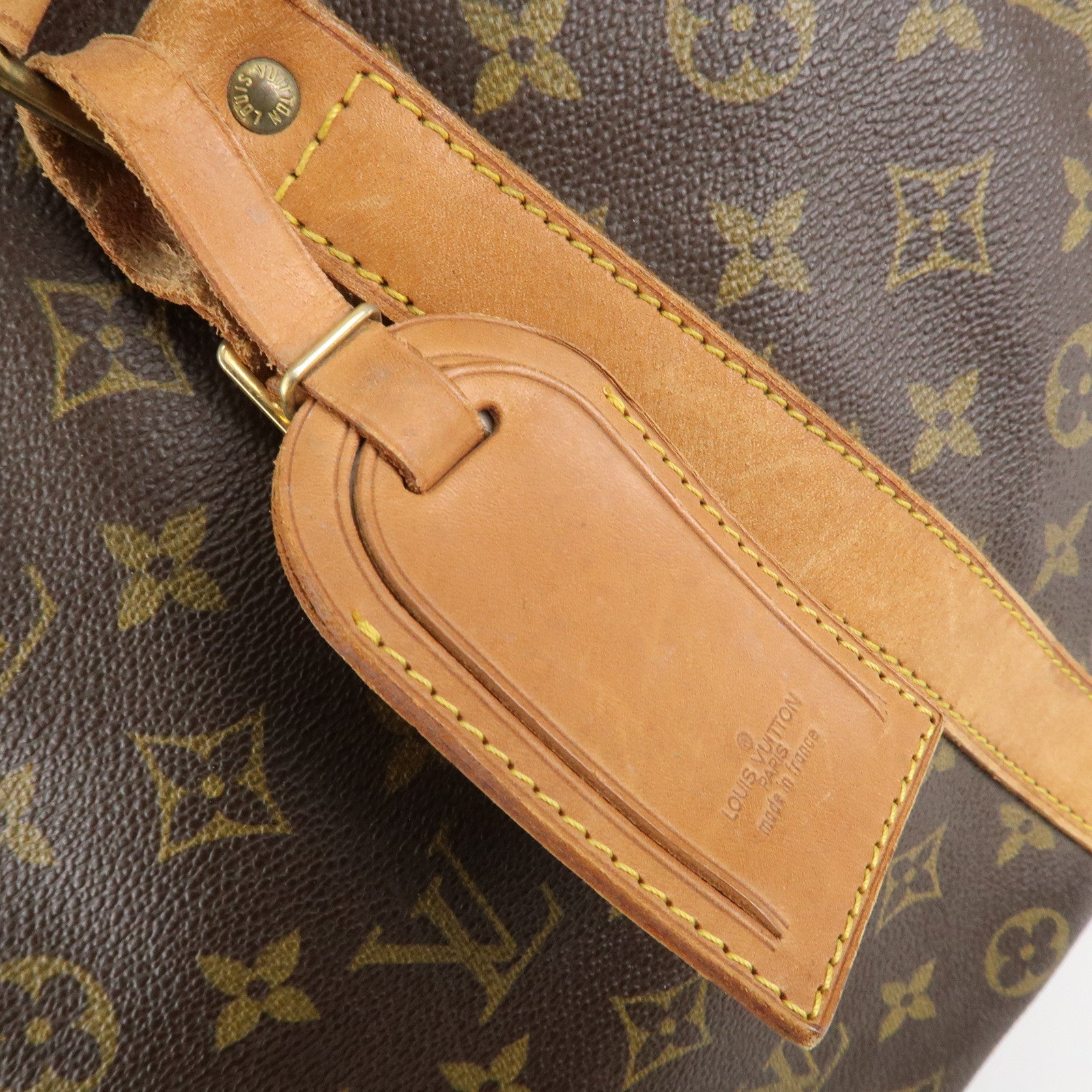 Louis Vuitton Monogram Keep All Bandouliere 60 Boston Bag M41412 Used