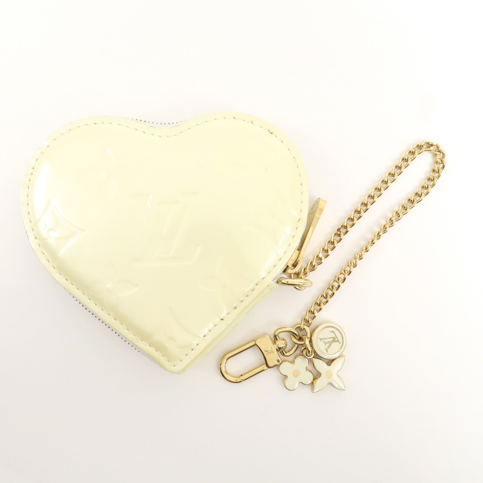 Louis Vuitton Monogram Vernis Porte Monnaie Couer Perle M91918