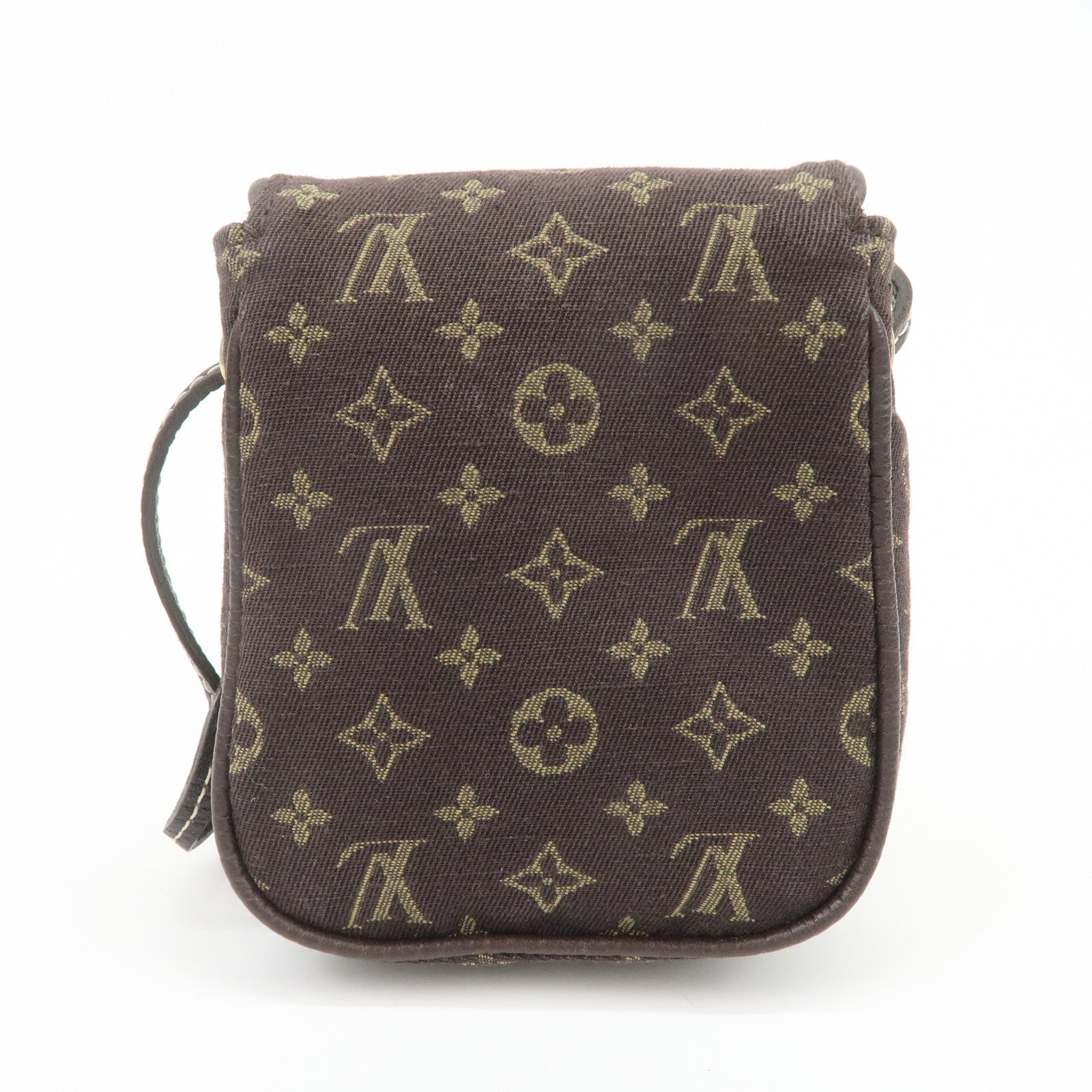 Louis Vuitton Monogram Mini Lin Pochette Cancun Ebene M95313