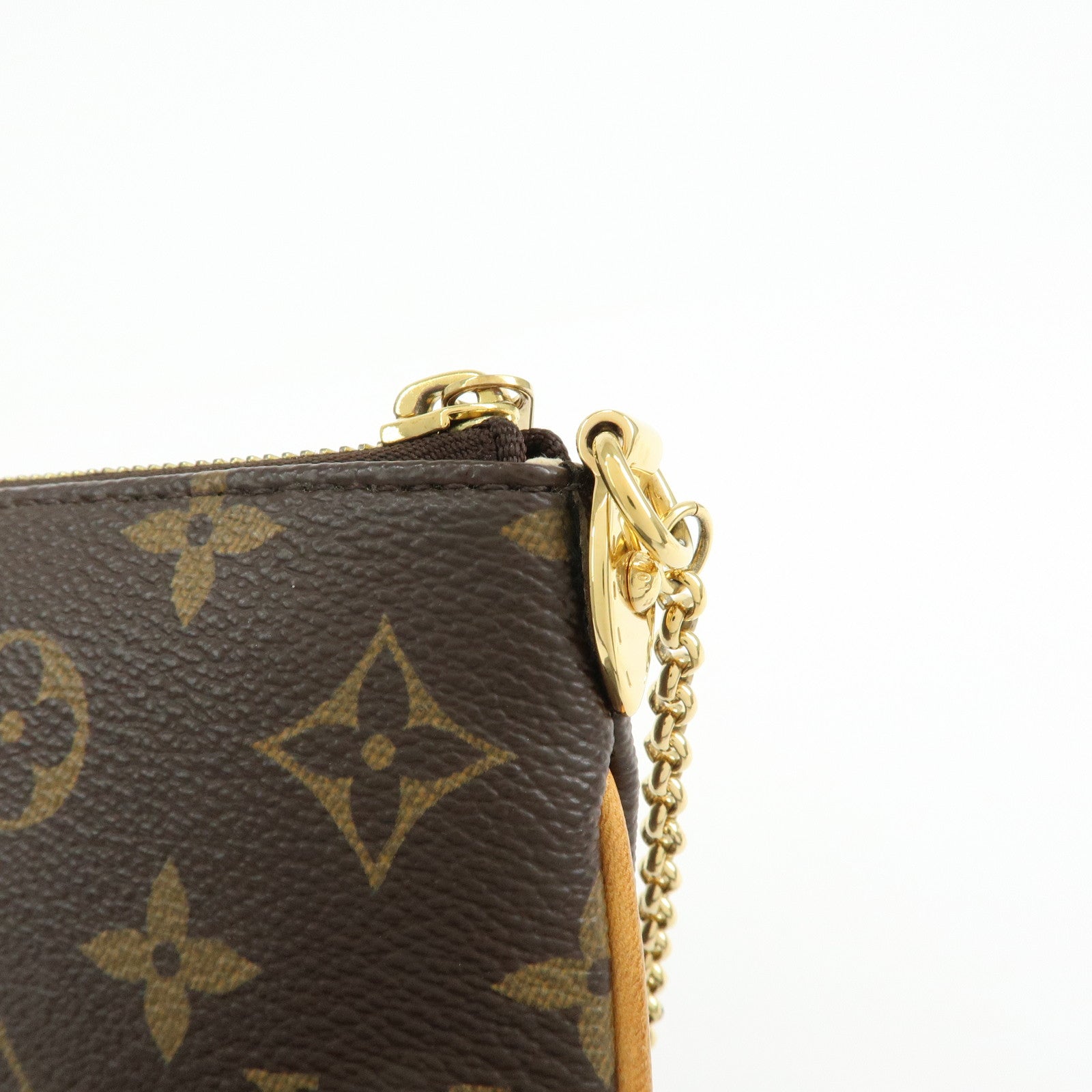 Louis Vuitton Monogram Pochette Milla MM Chain Hand Bag M60094