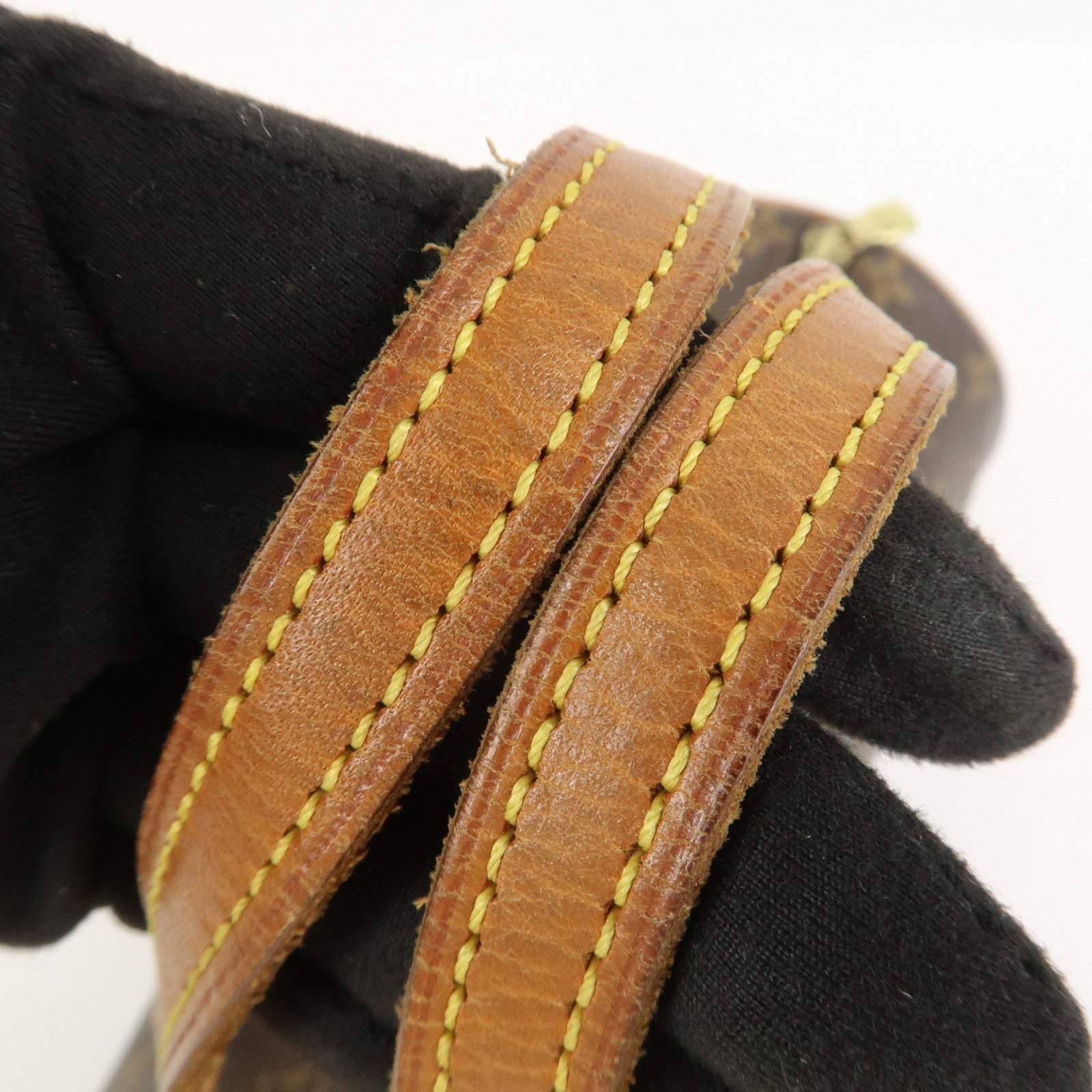 Louis Vuitton Monogram Papillon 30 Hand Bag Brown M51385