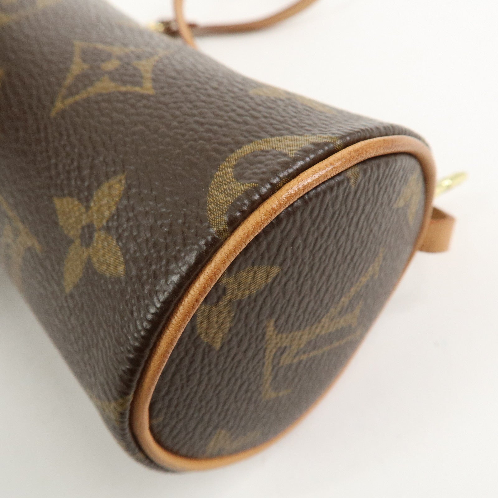 Louis Vuitton Monogram Mini Pouch for Papillon Bag Brown