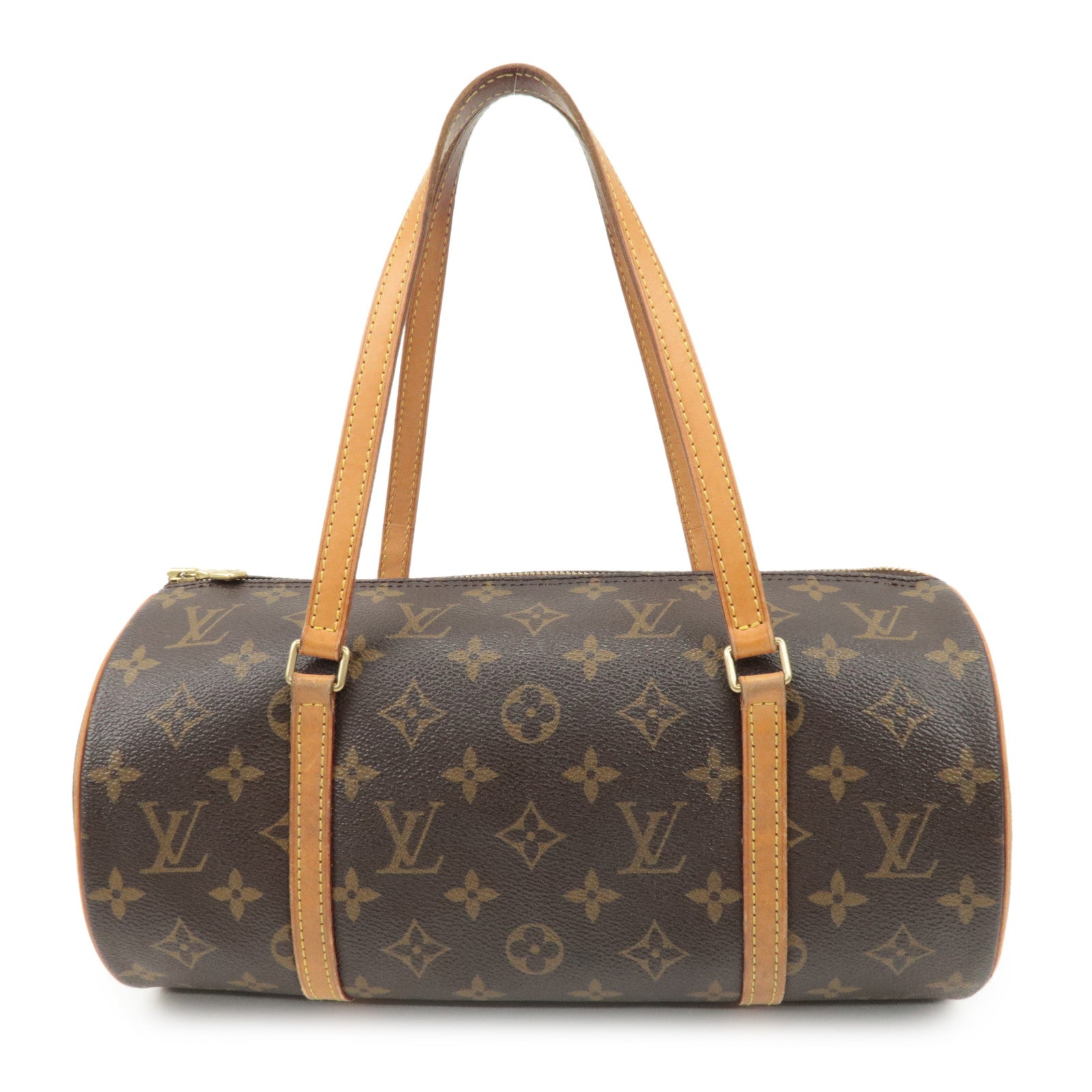 Louis Vuitton Monogram Papillon 30 Hand Bag New Style M51385 Used