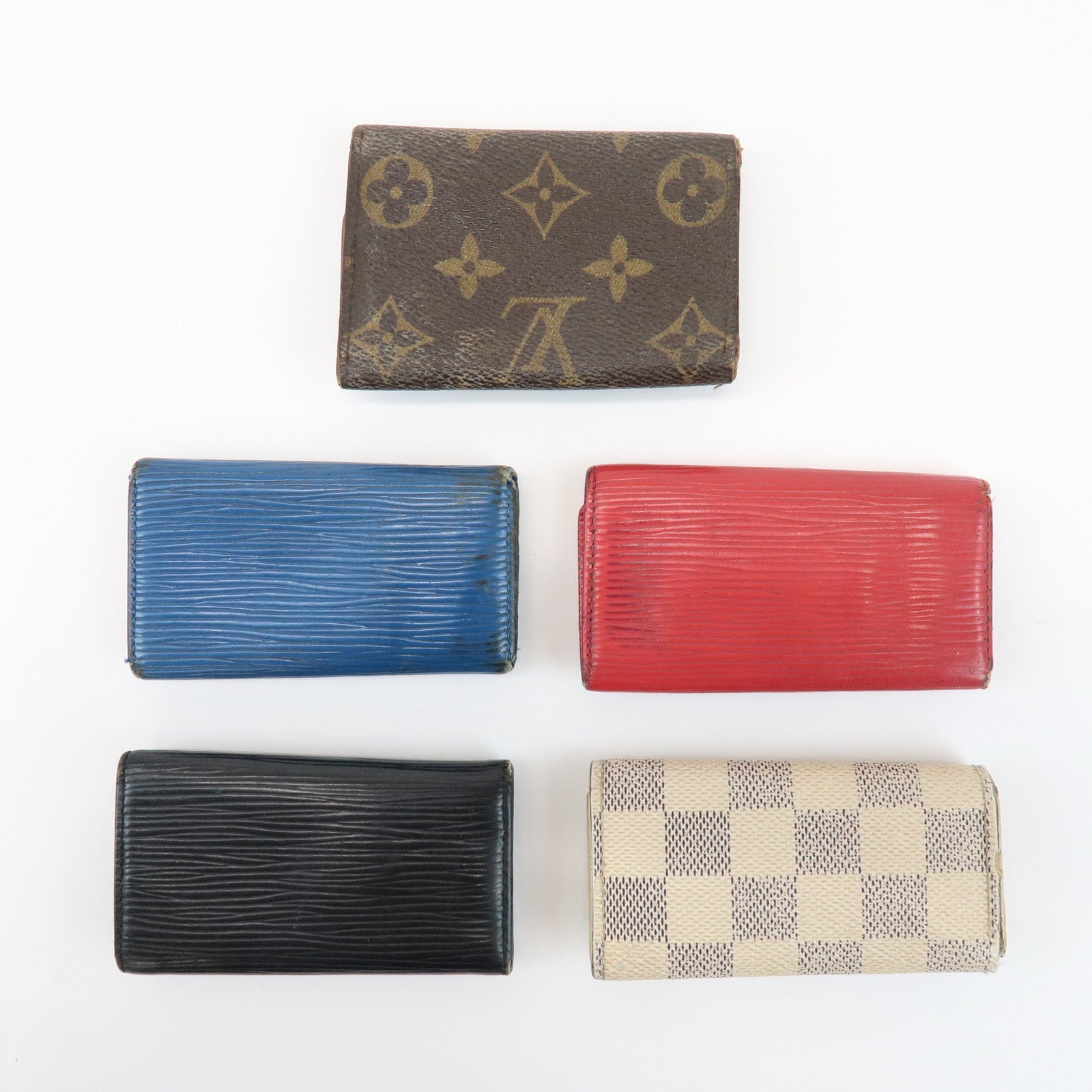 Louis Vuitton Set of 5 Key Case M63827/M62630/N60020/M63825/M63822