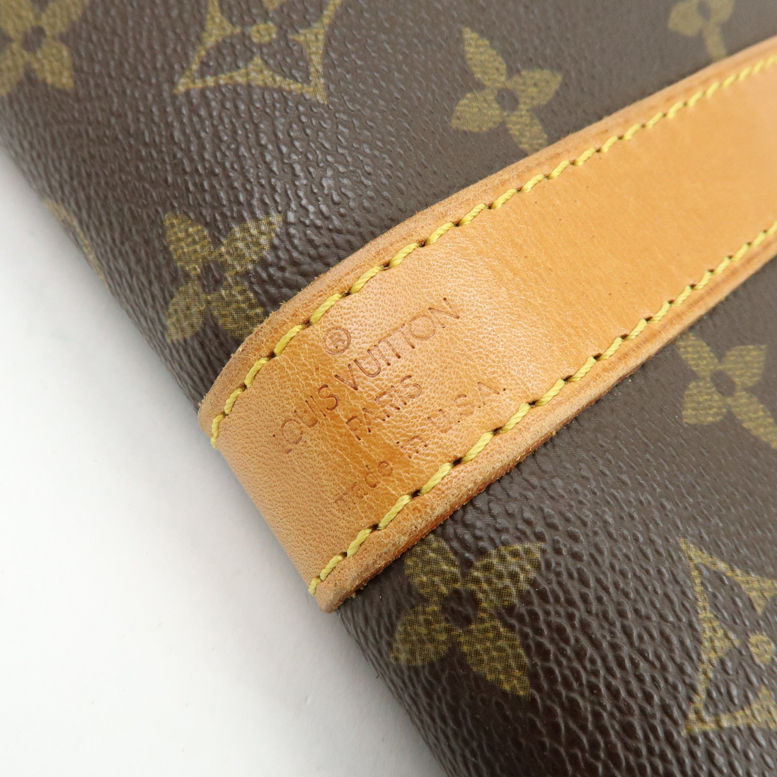 Louis Vuitton Monogram Keep All Bandouliere 55 Boston Bag M41414