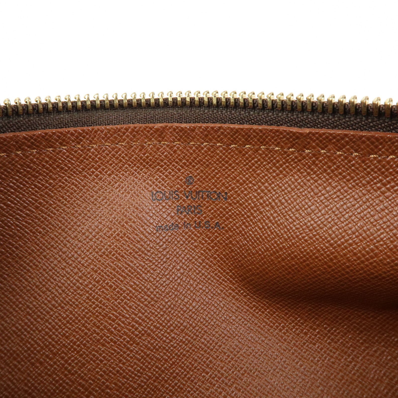 Louis Vuitton Monogram Papillon 30 Hand Bag Brown M51385