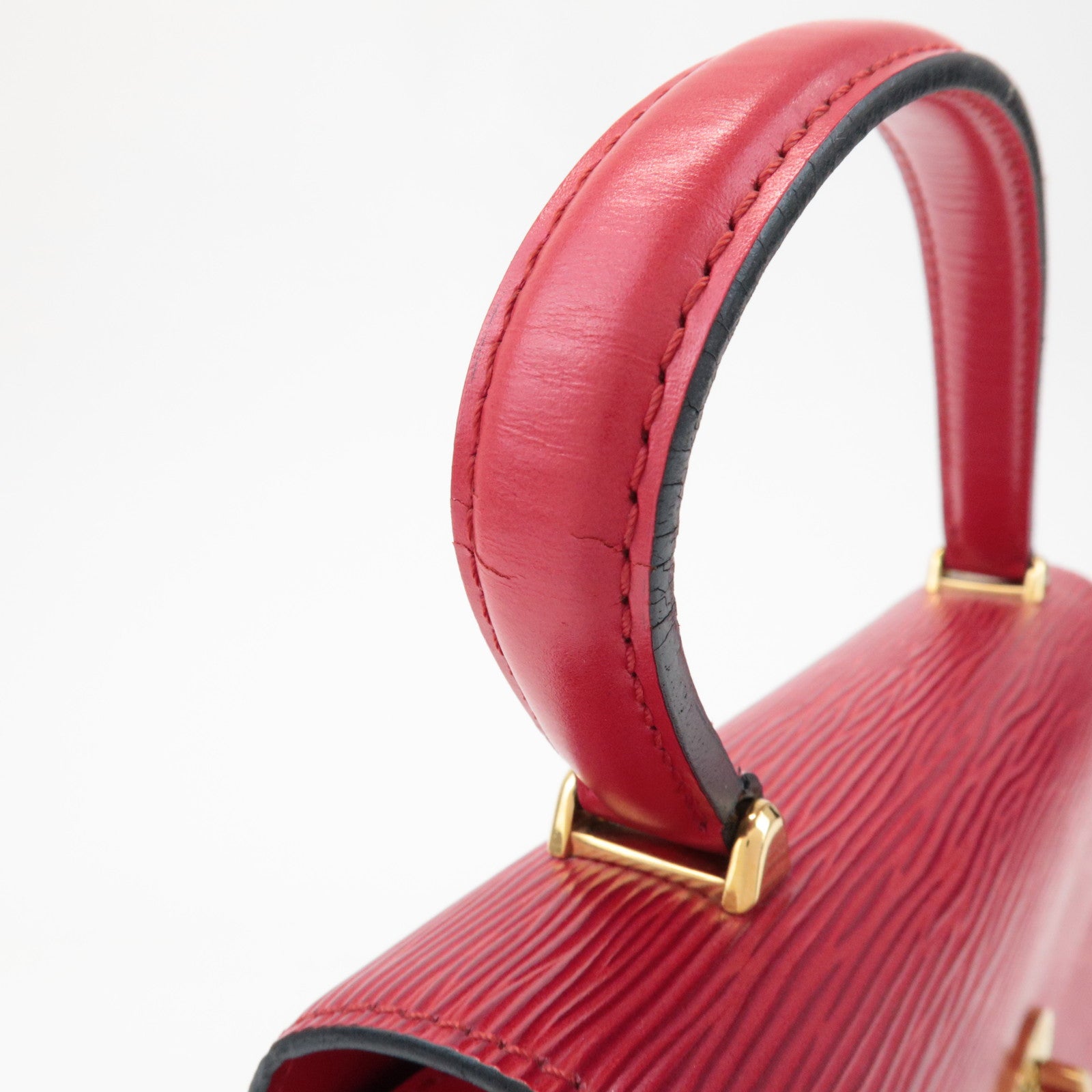 Louis Vuitton Epi Leather Marceau Hand Bag Castilian Red M52377