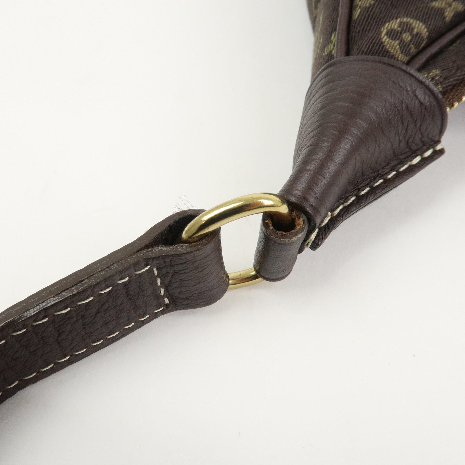 Louis Vuitton Monogram Mini Lin Boulogne Shoulder Bag Brown M95225