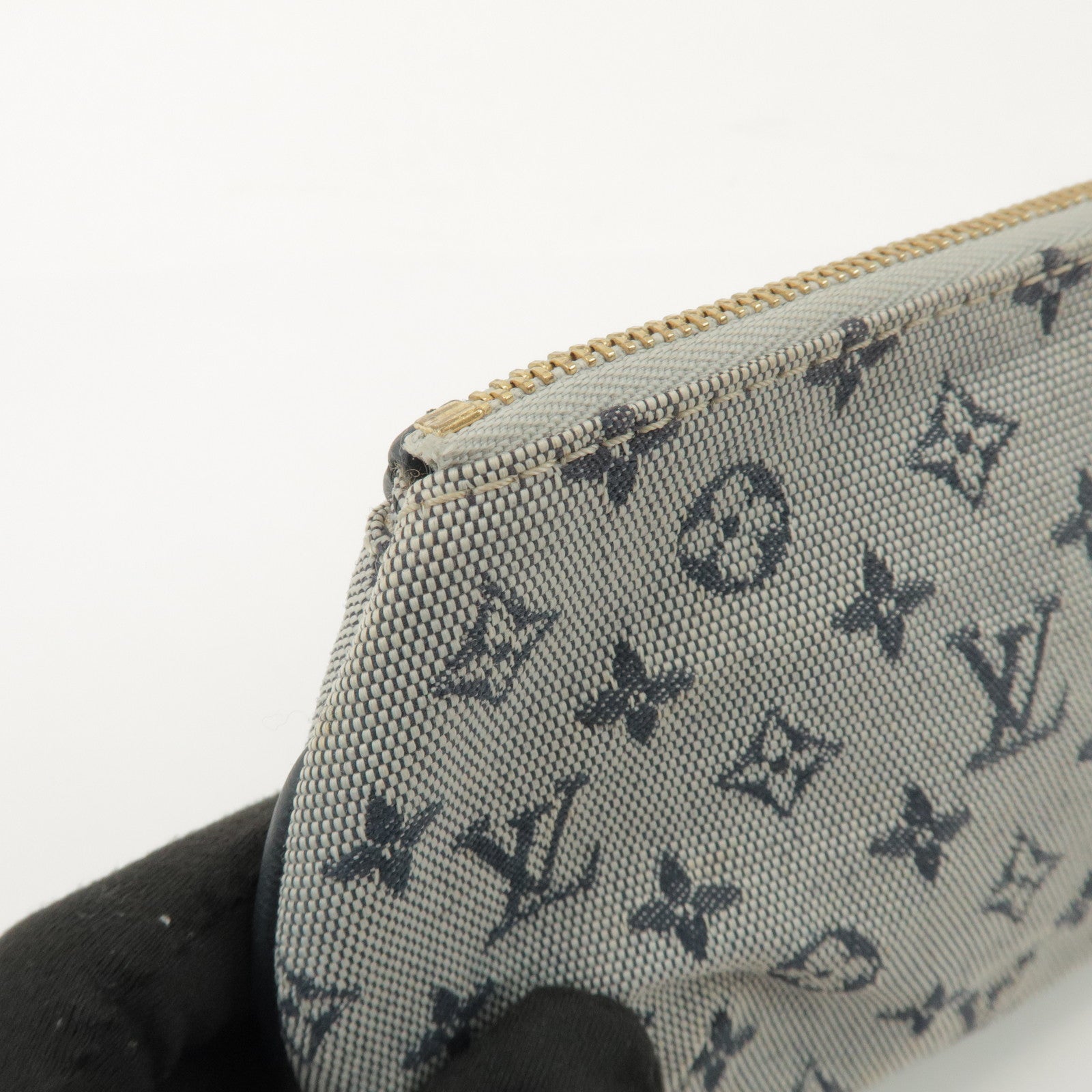 Louis Vuitton Monogram Mini Anne Sophi Cosmetic Pouch Blue M92695