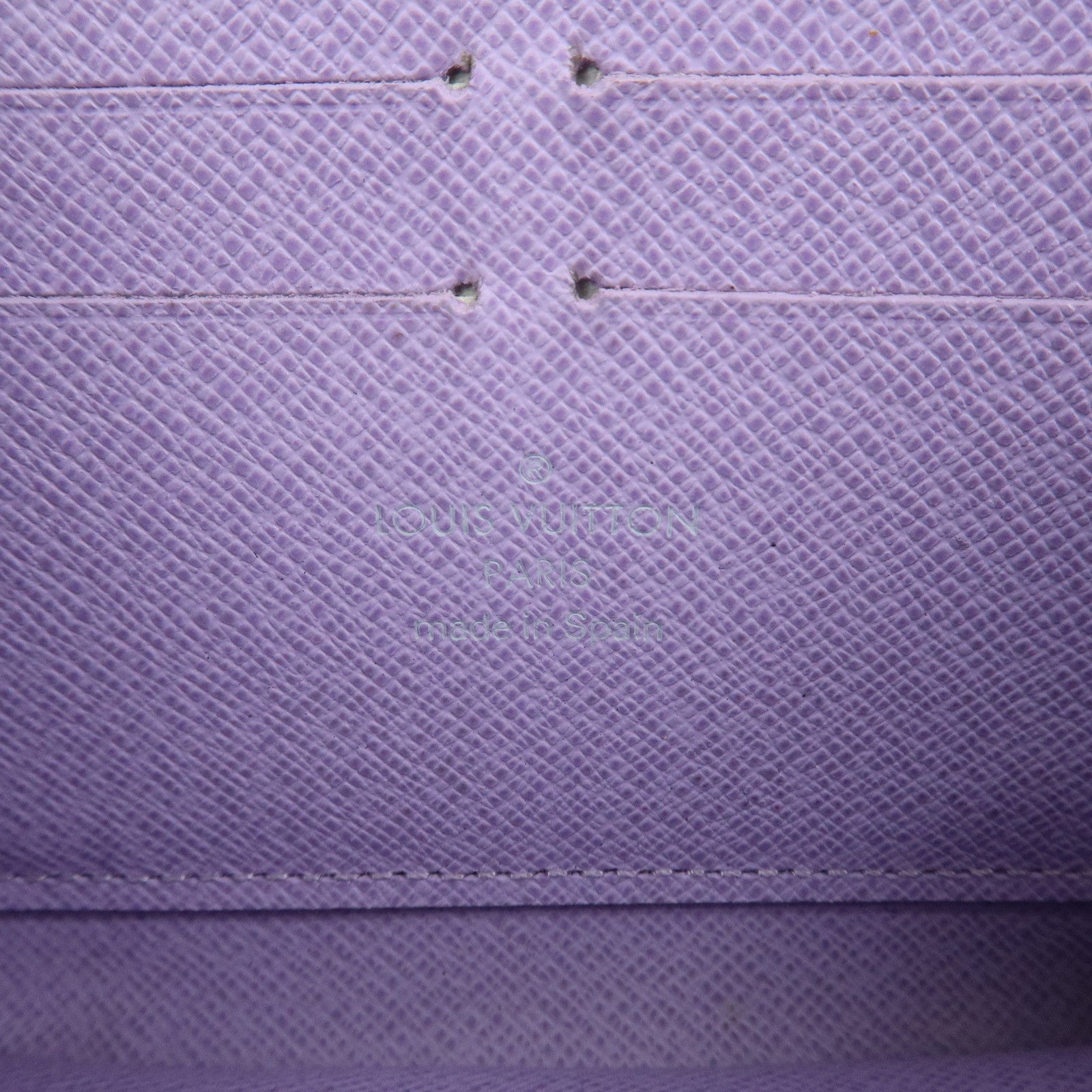 Louis Vuitton Monogram Multi Color Zippy Wallet Violet M60275