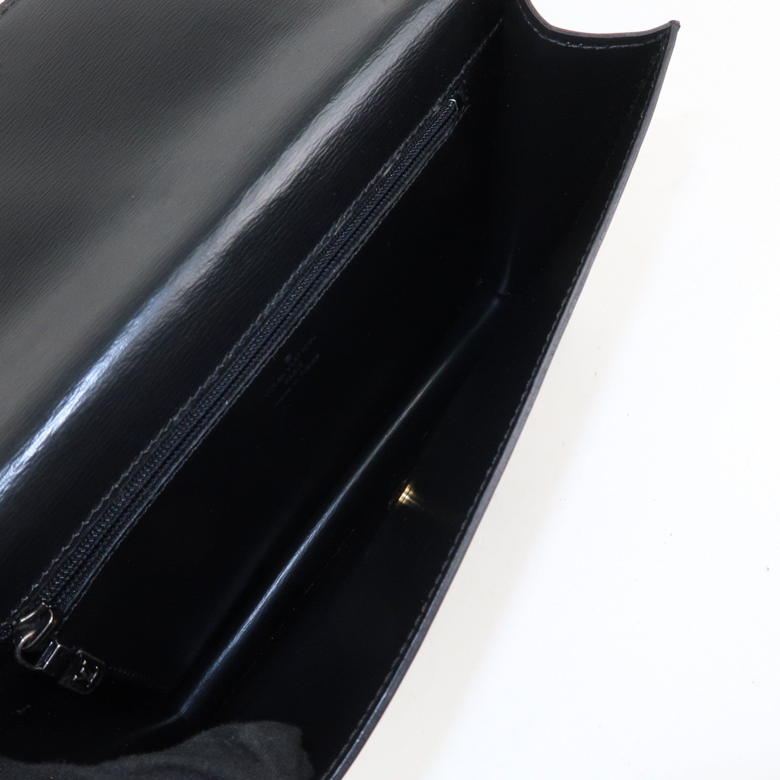 Louis Vuitton Epi leather Hublot Clutch Bag Noir M52557