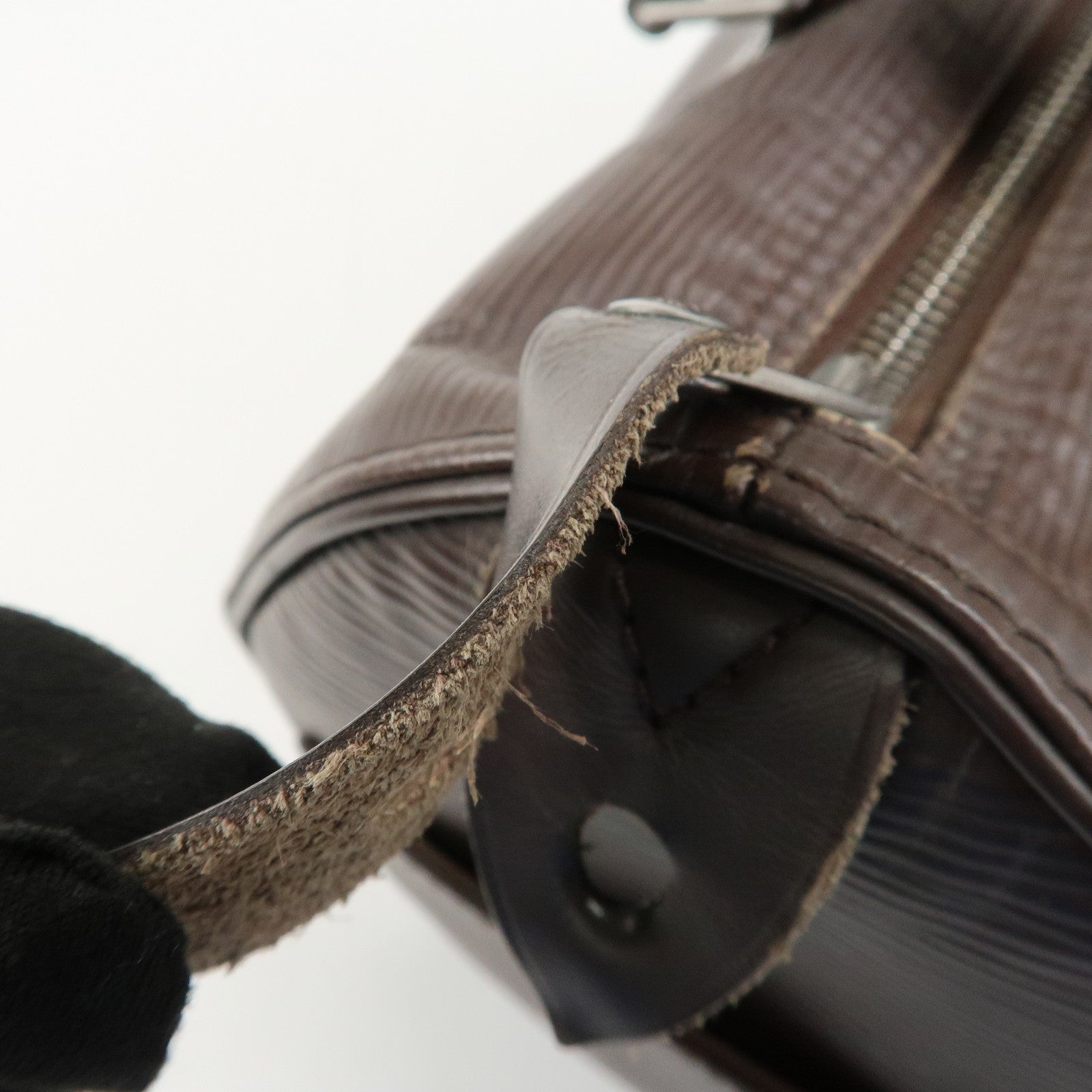 Louis Vuitton Epi Speedy 25 Hand Boston Bag Mocha M5903D Used