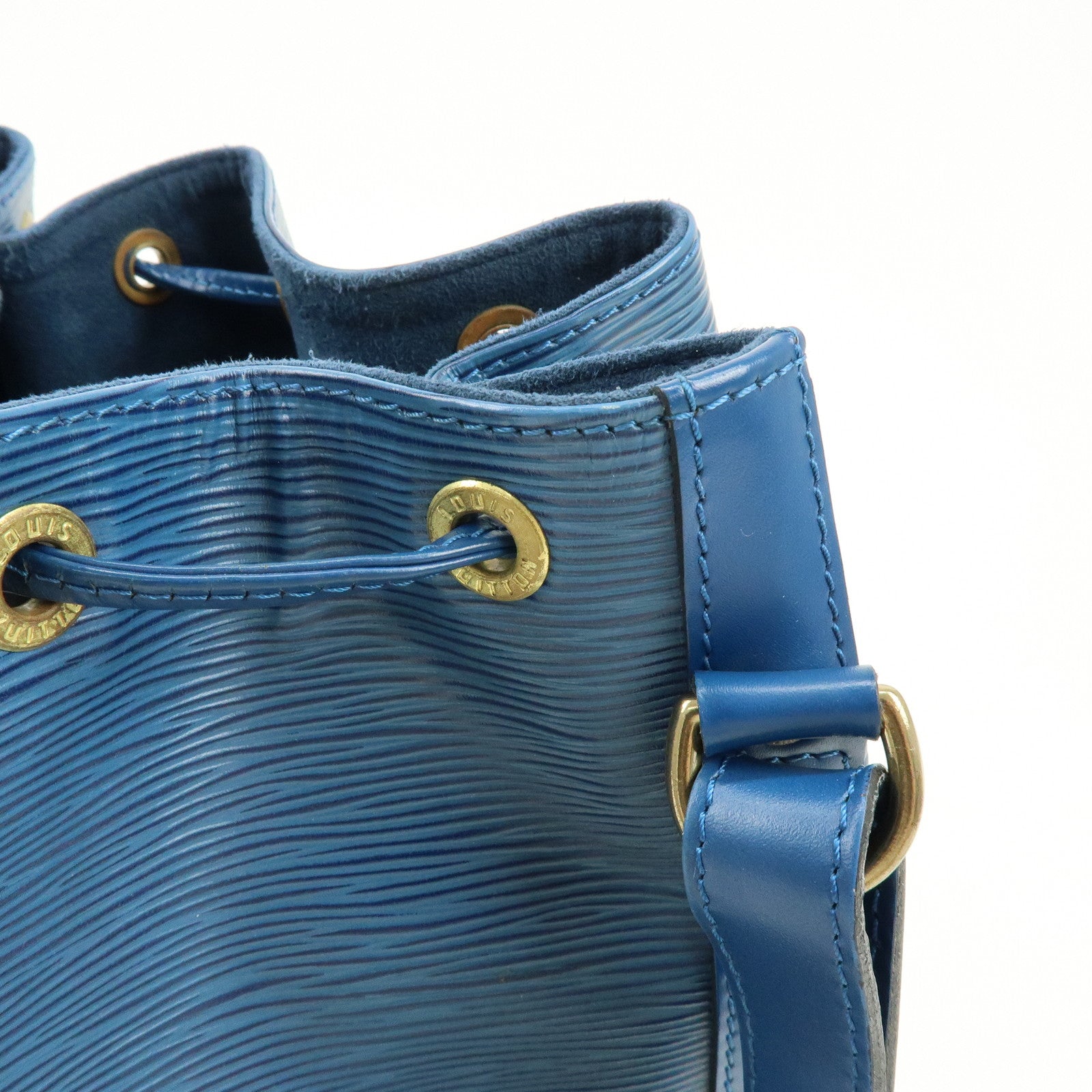 Louis Vuitton Epi Petit Noe Shoulder Bag Toledo Blue M44105