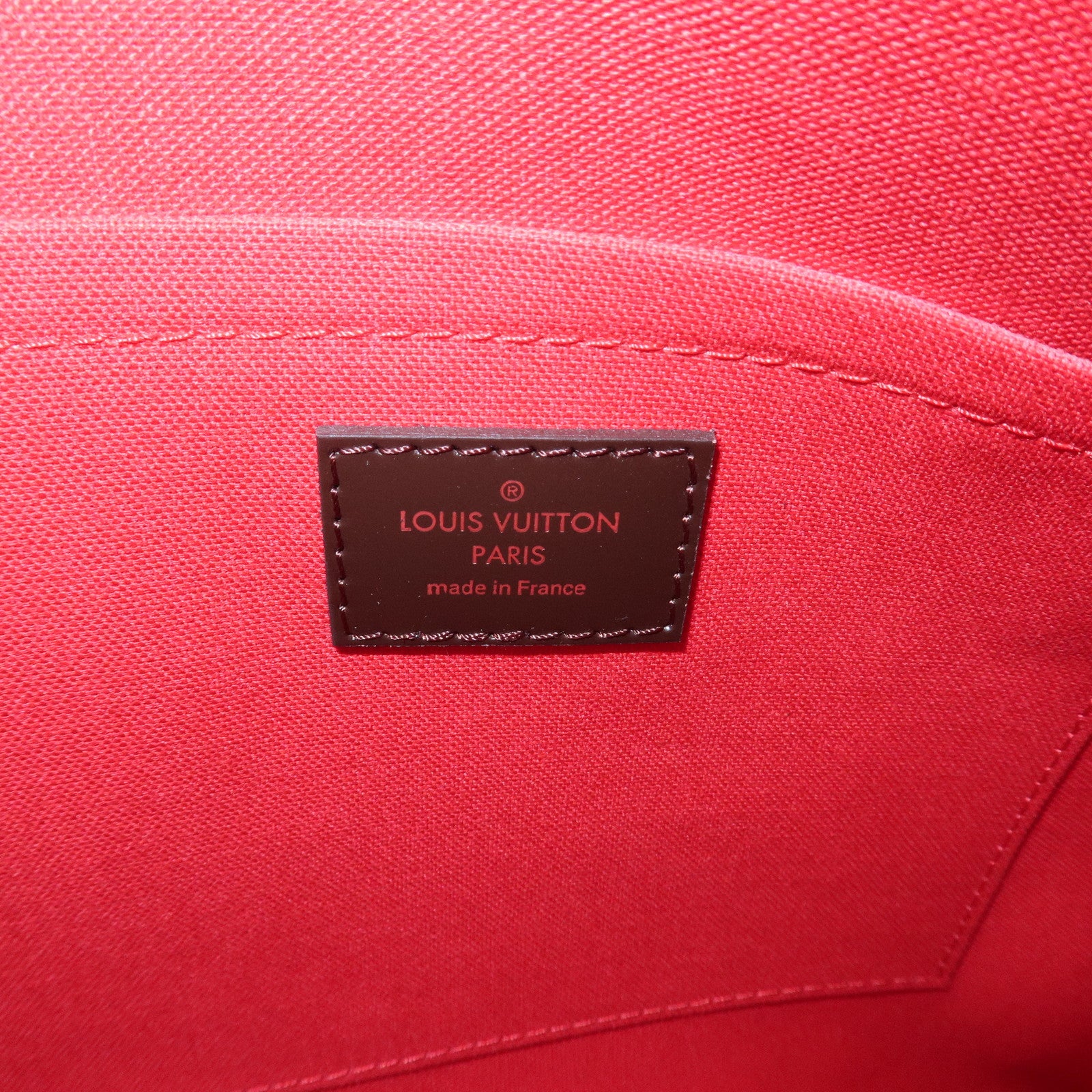 Louis Vuitton Damier Thames GM Shoulder Bag Brown N48181