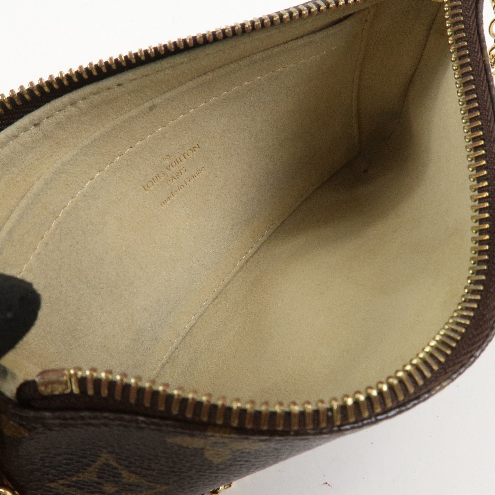 Louis Vuitton Monogram Pochette Milla MM Chain Hand Bag M60094