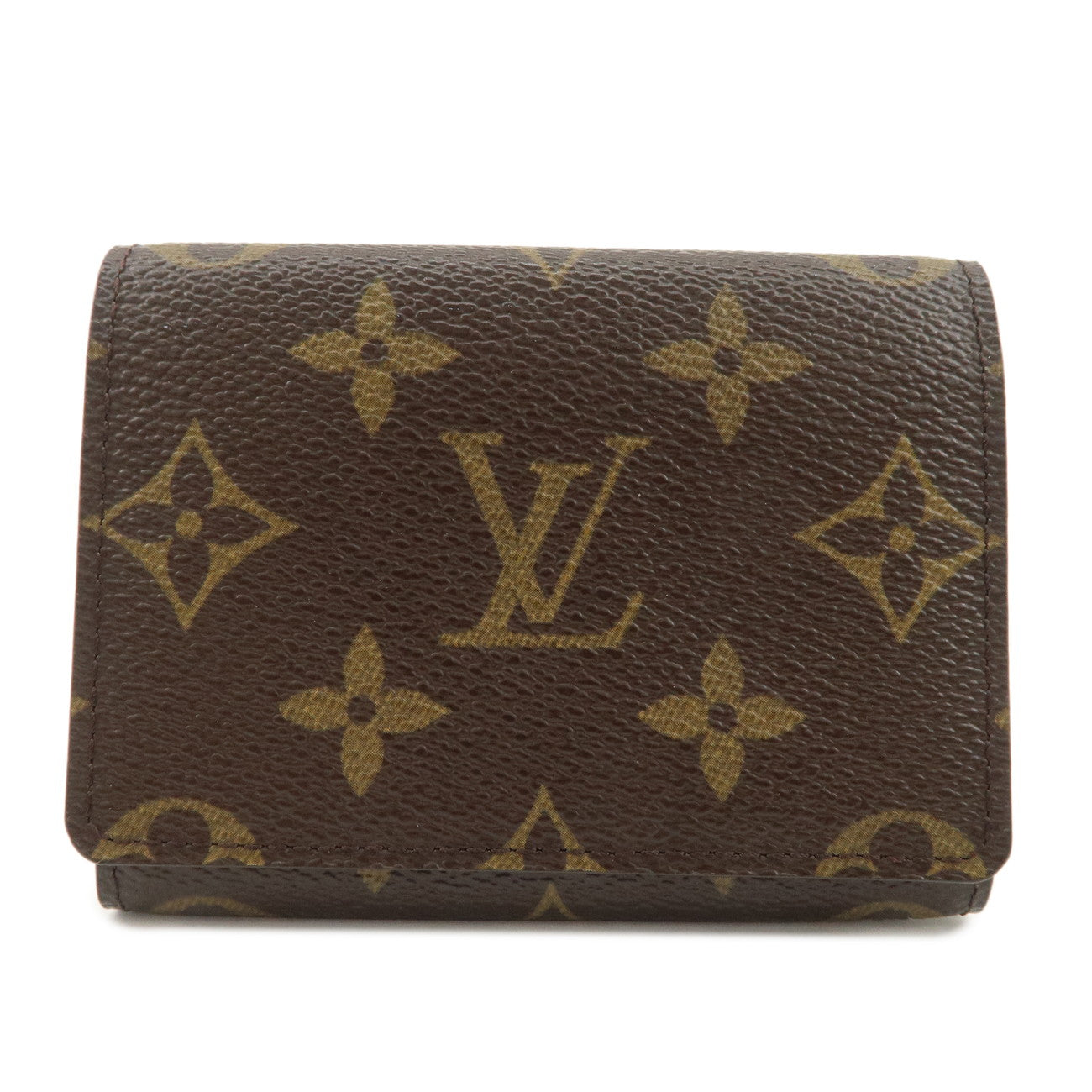 Louis Vuitton Monogram Envelope Carte de Visite Card Case M62920 Used