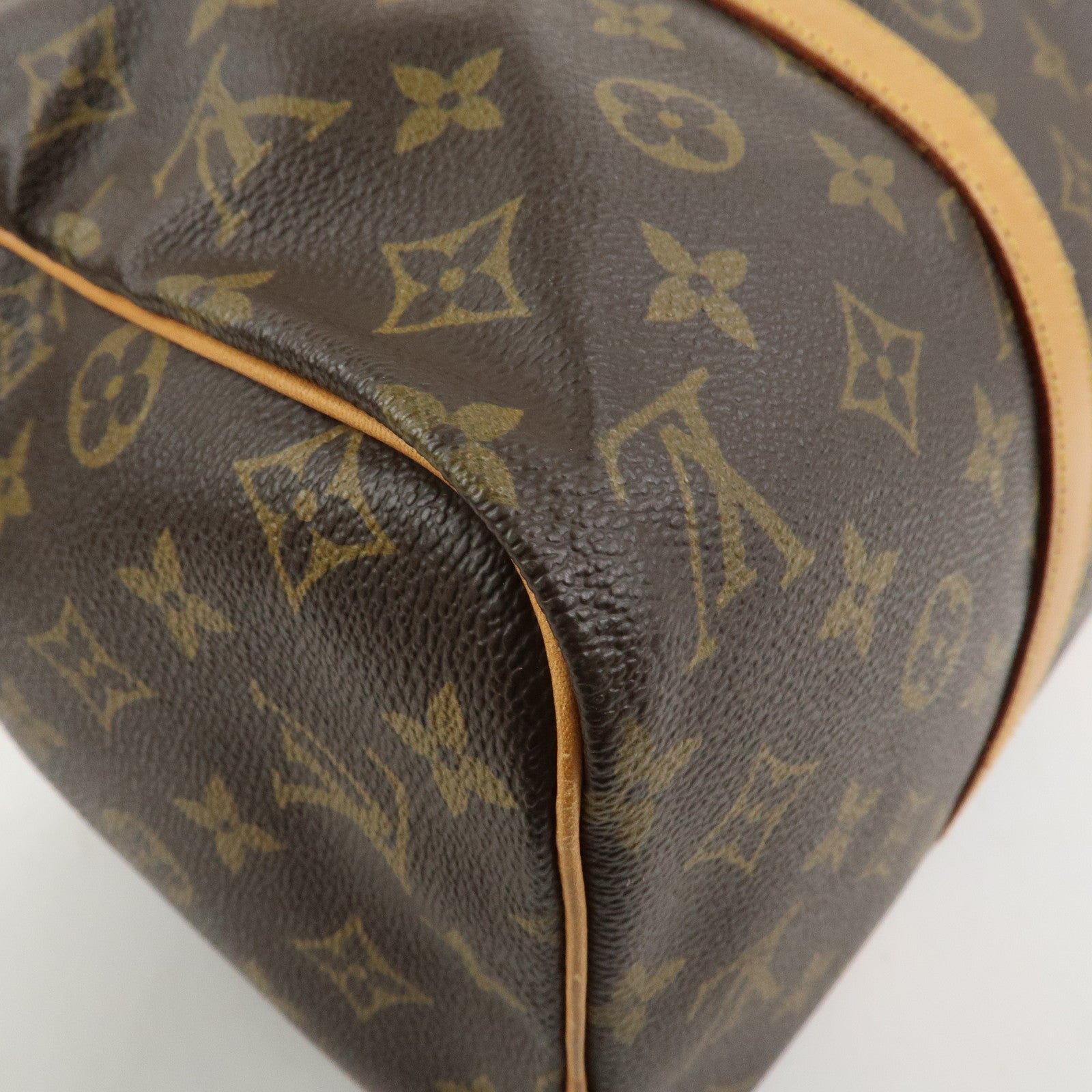 Louis Vuitton Monogram Sac Souple 35 Boston Bag Brown M41626