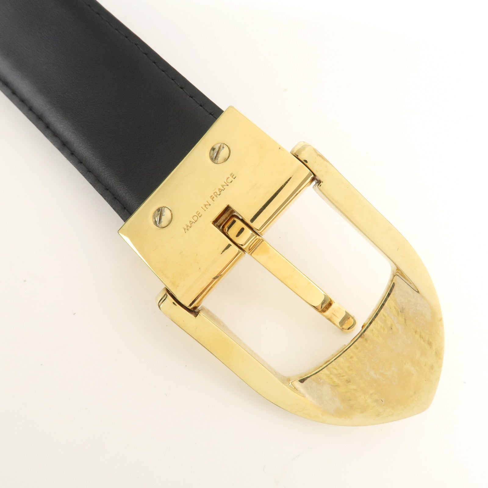 Louis Vuitton Epi Leather Ceinture Classic Belt Black 100/40 M6832