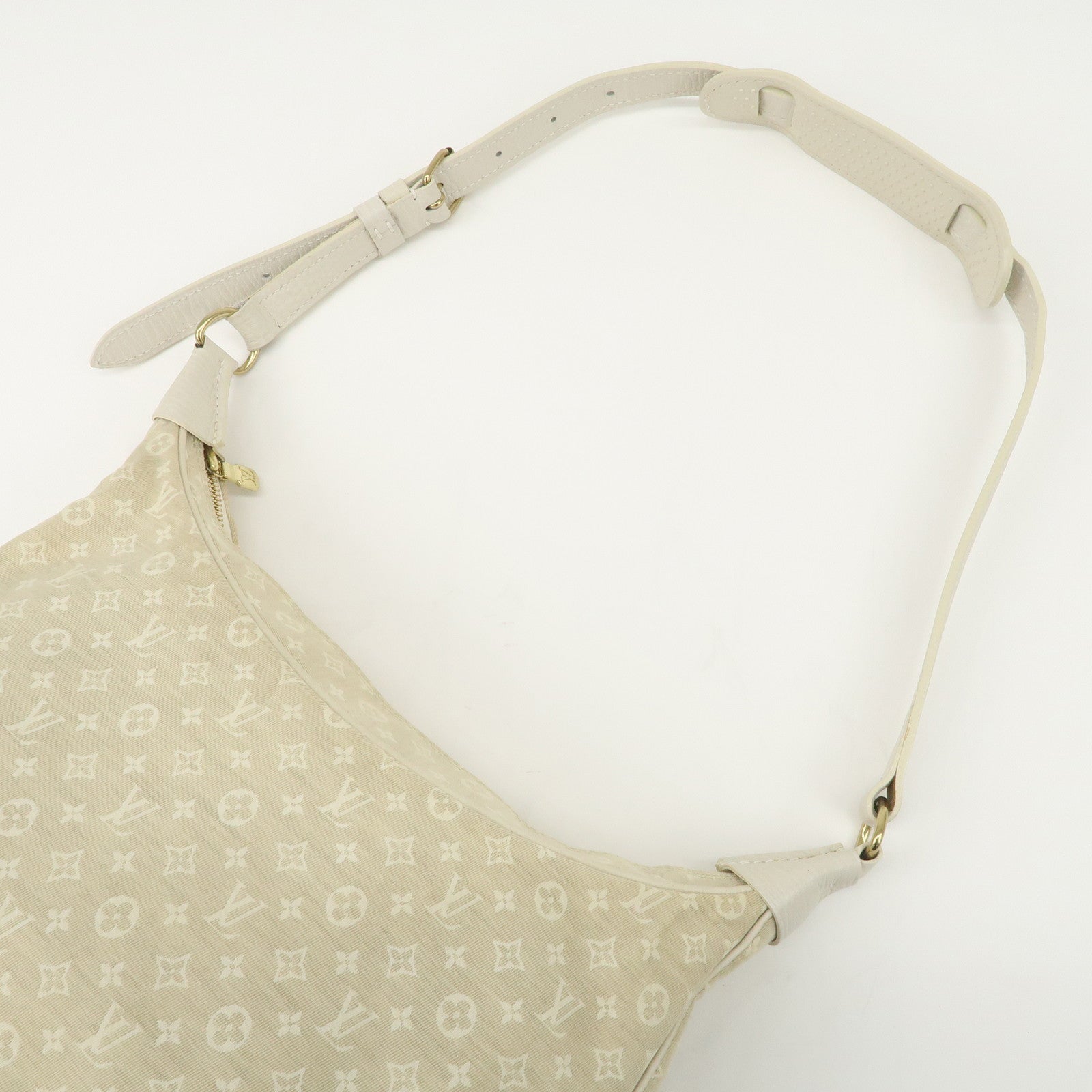Louis Vuitton Monogram Mini Lin Boulogne Hand Bag Dune M95317