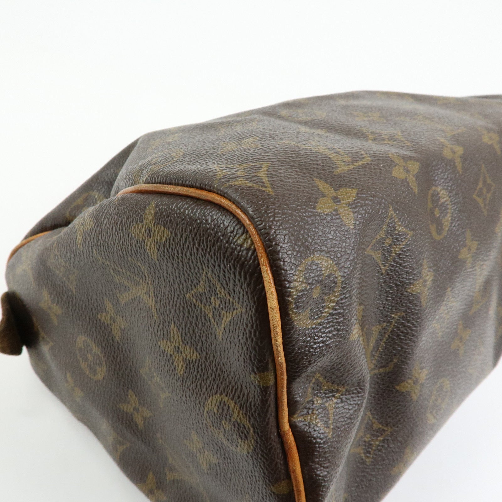 Louis Vuitton Monogram Speedy 25 Boston Bag Hand Bag Brown M41528