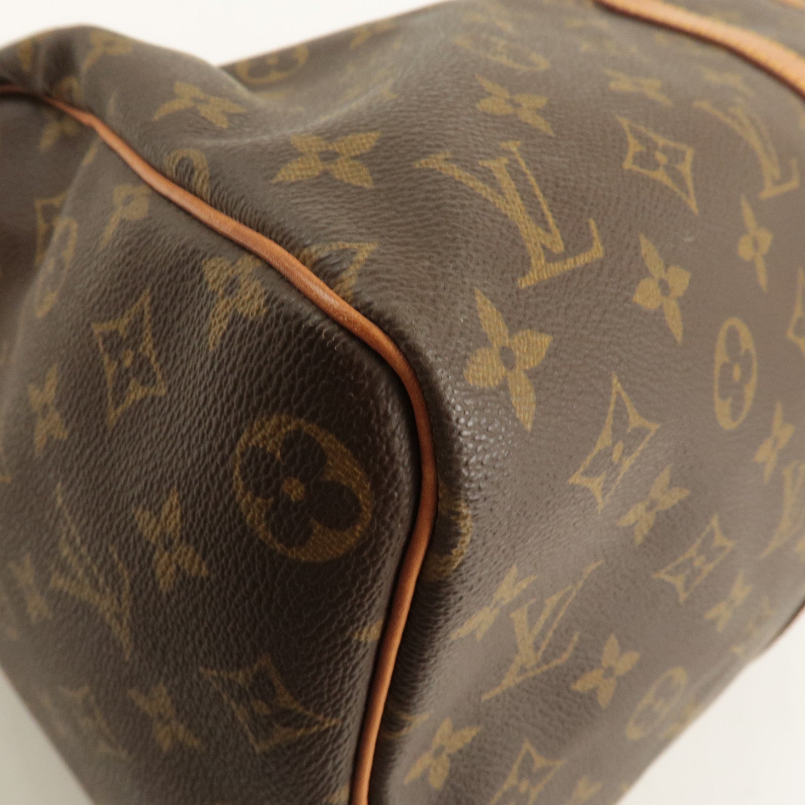 Louis Vuitton Monogram Keep All 45 Boston Bag Brown M41428