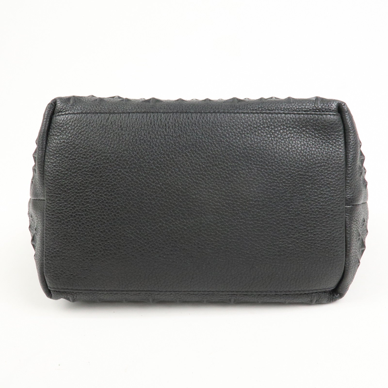 JIMMY CHOO Star Emboss SOFIASEMG Calf Leather Tote Bag Black