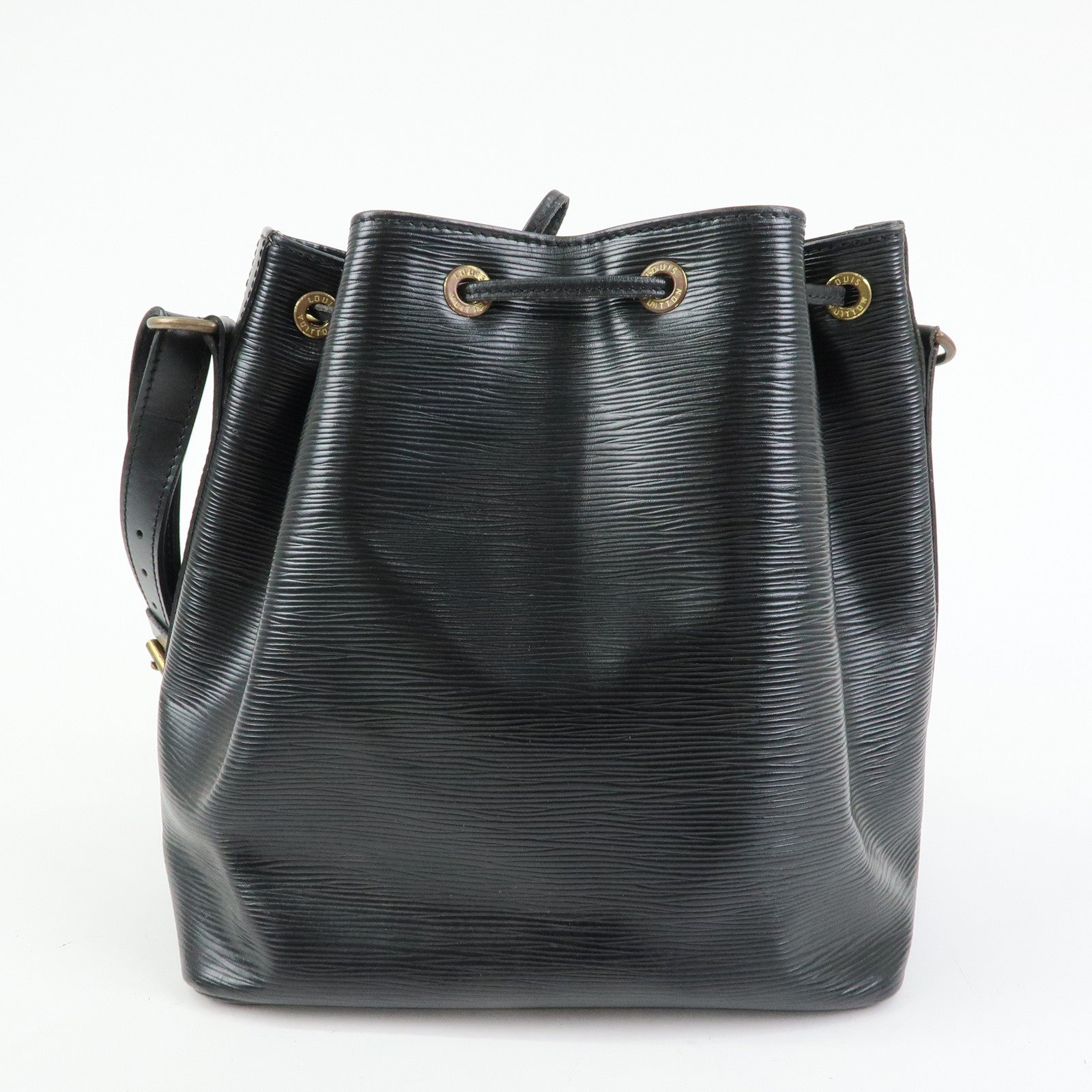 Louis Vuitton Epi Petit Noe Shoulder Bag Noir Black M59012