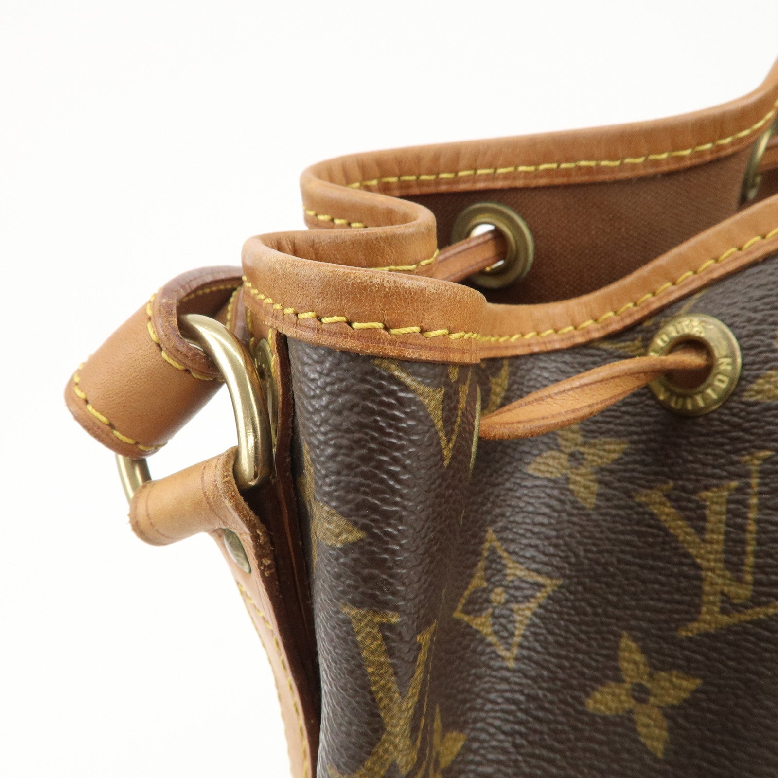 Louis Vuitton Monogram Noe Shoulder Bag Hand Bag Brown M42224