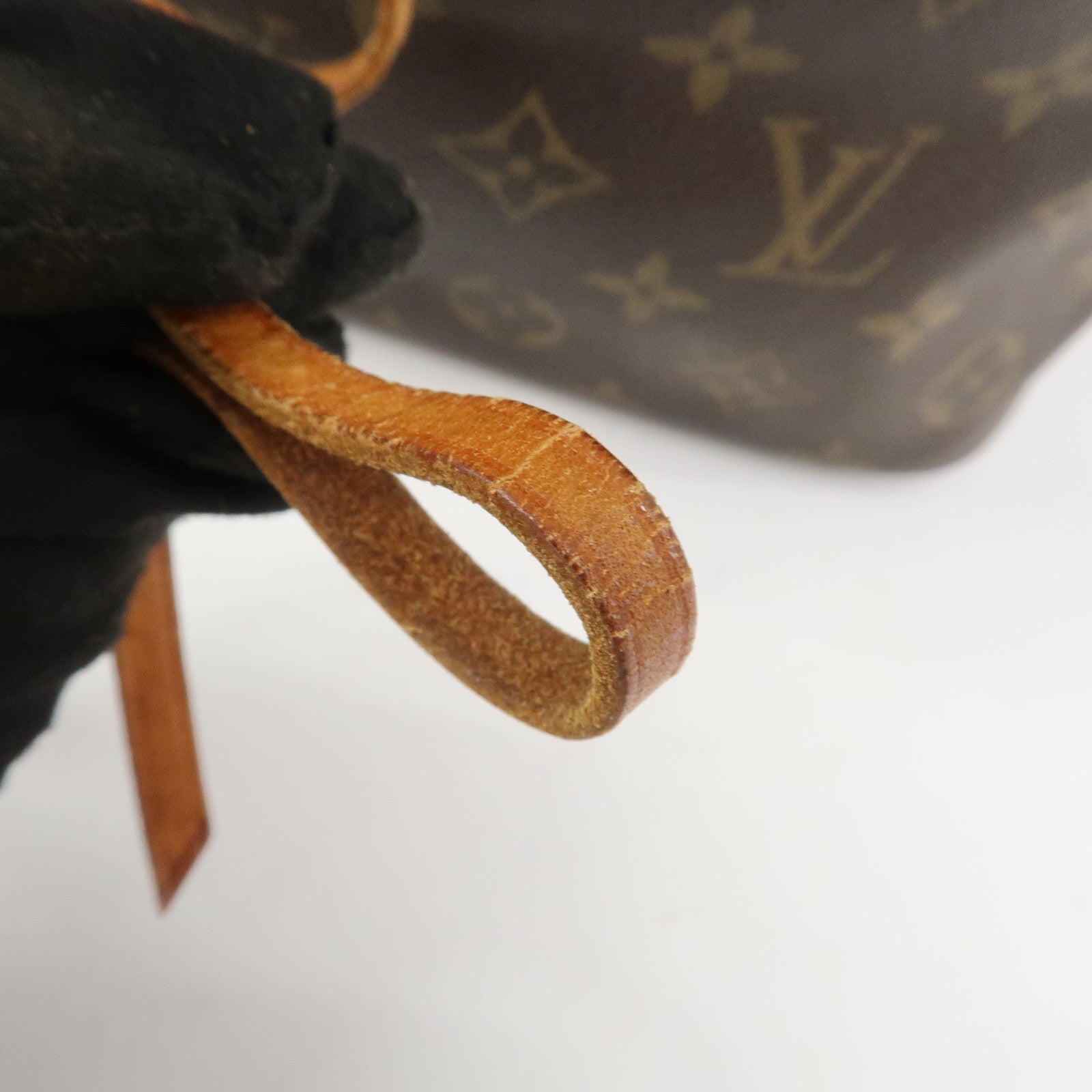 Louis Vuitton Monogram Petit Noe Shoulder Bag Brown M42226