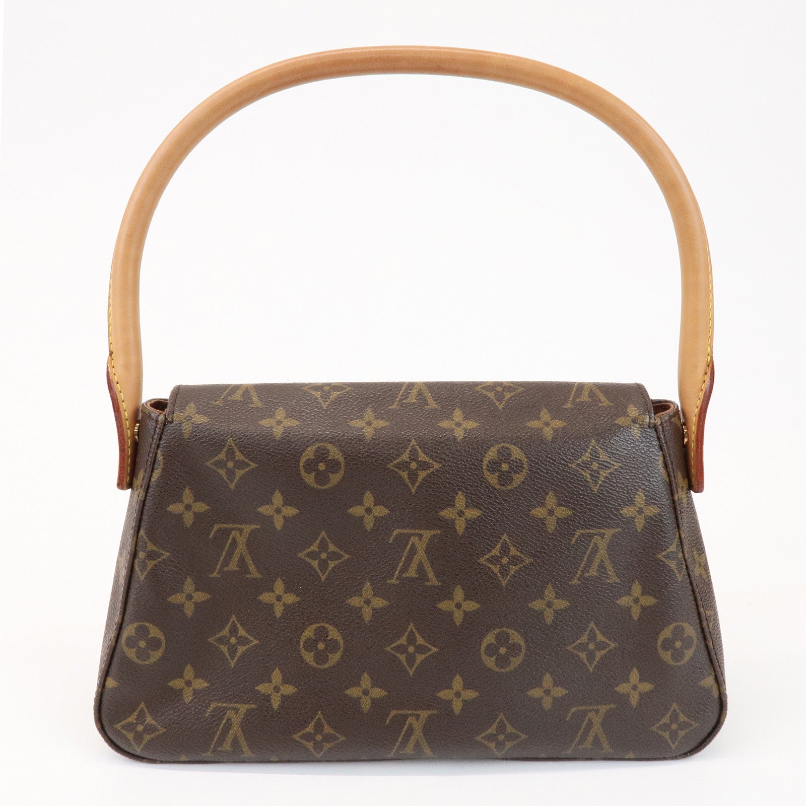 Louis Vuitton Monogram Mini Looping Shoulder Bag Brown M51147
