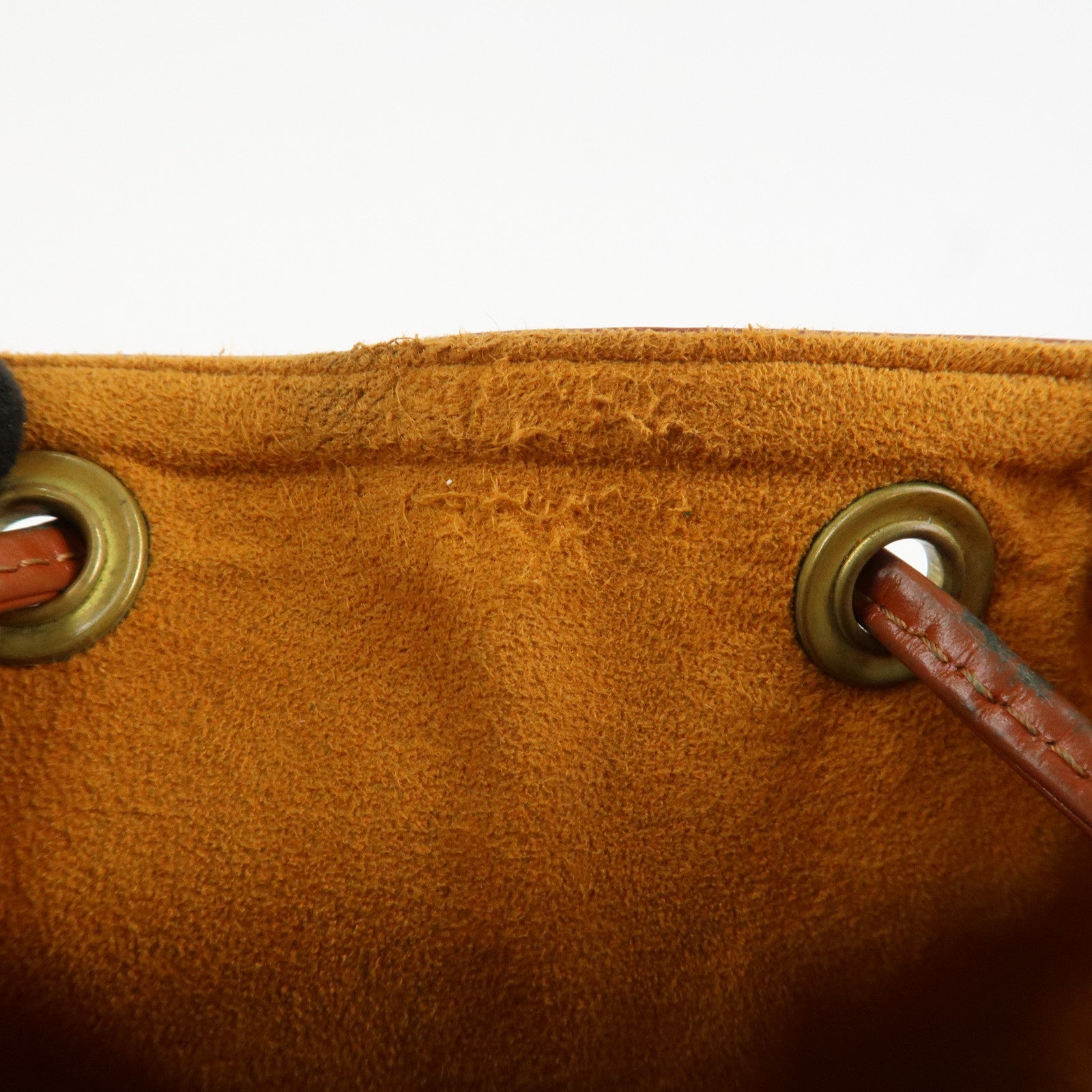 Louis Vuitton Epi Noe Leather Shoulder Bag Kenya Brown M44003