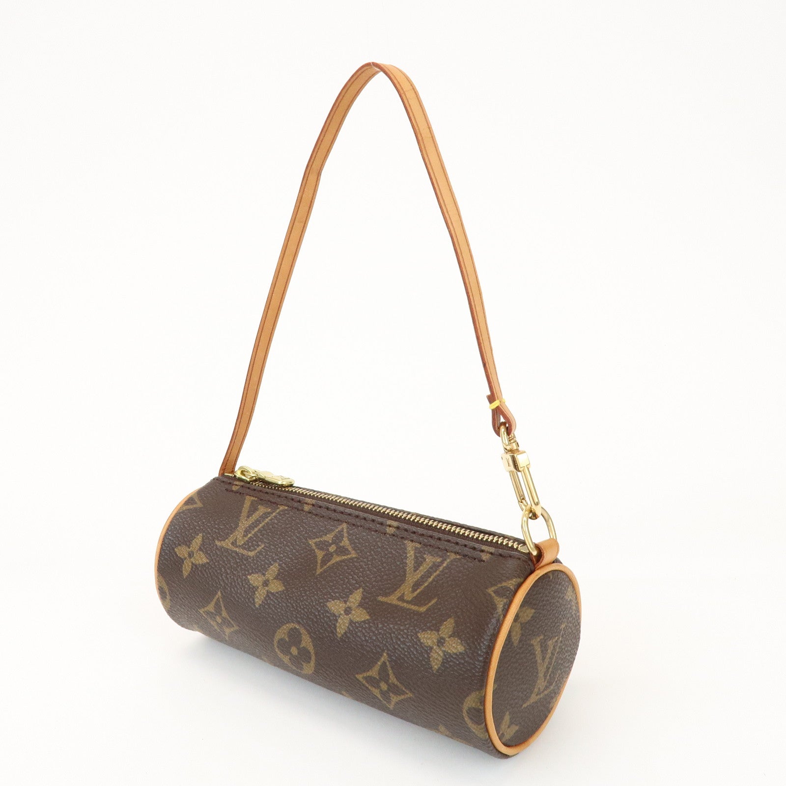 Louis Vuitton Monogram Mini Pouch for Papillon Bag Brown