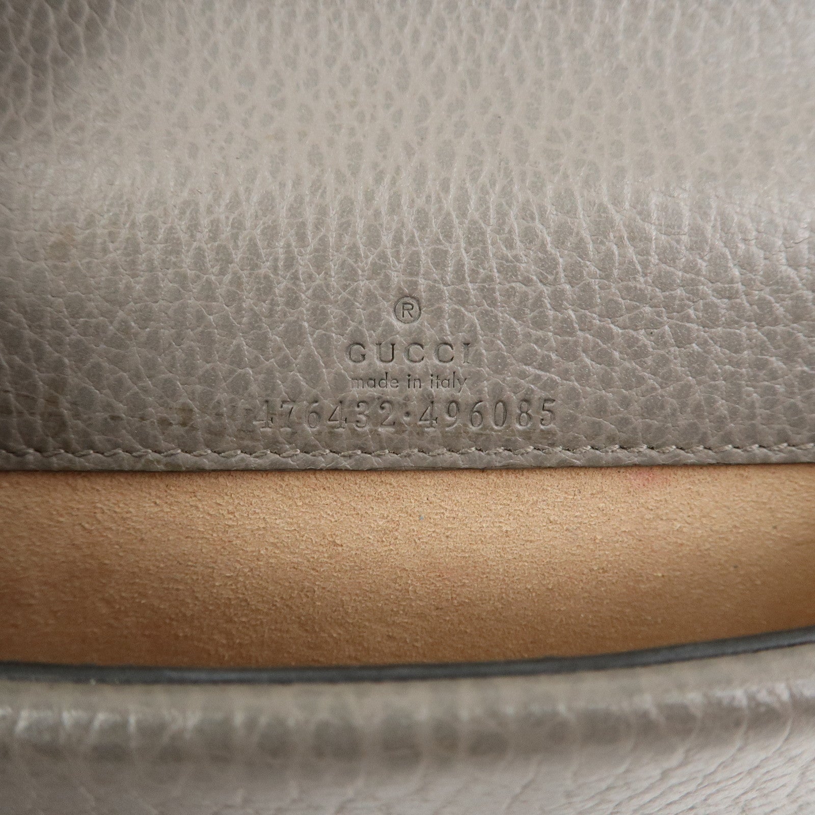 GUCCI Dionysus Super Mini Bag Leather Chain Shoulder Bag 476432