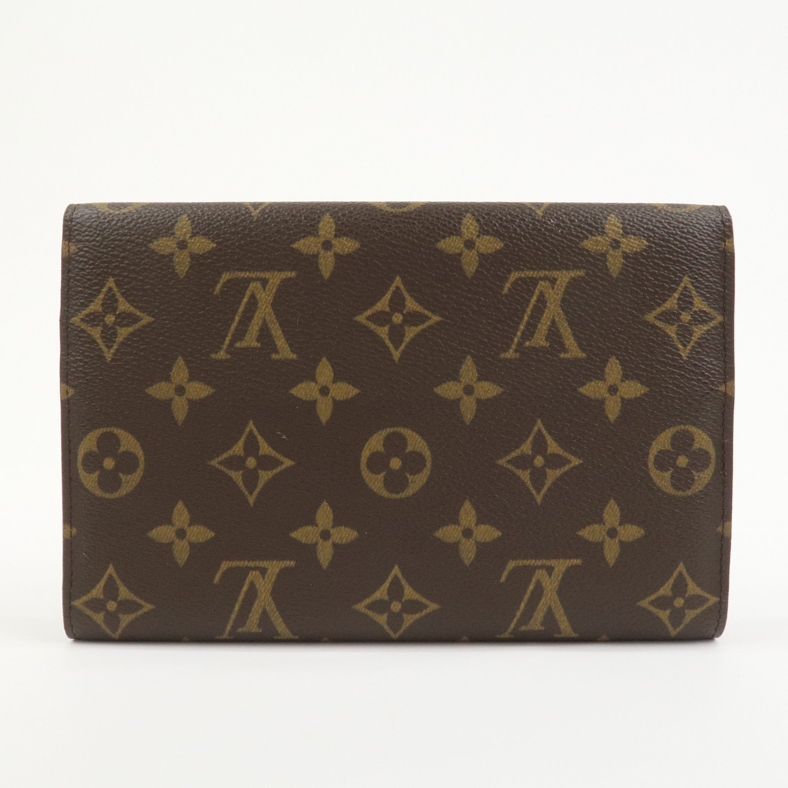 Louis Vuitton Monogram Canvas Pochette Passeport Brown M60135