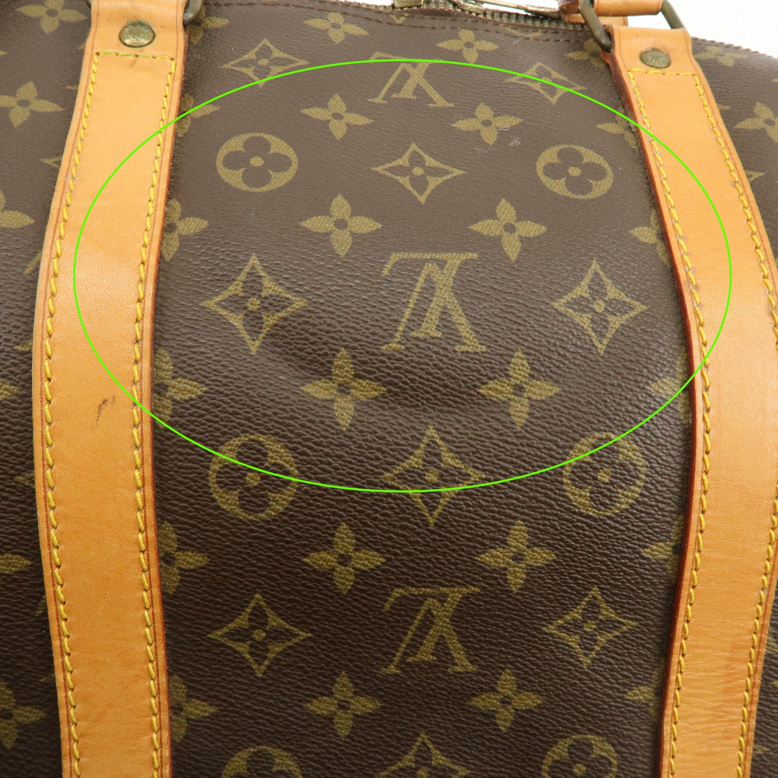 Louis Vuitton Monogram Keep All Bandouliere 60 Boston Bag M41412
