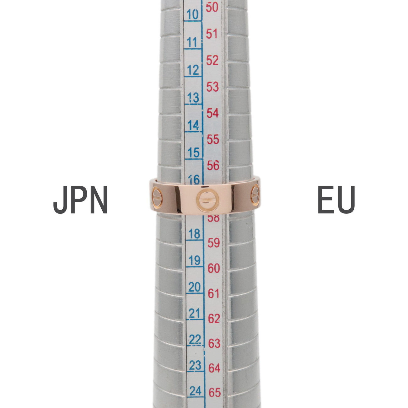 Cartier Love Ring K18 750PG Rose Gold #57 US8 HK17.5 EU57