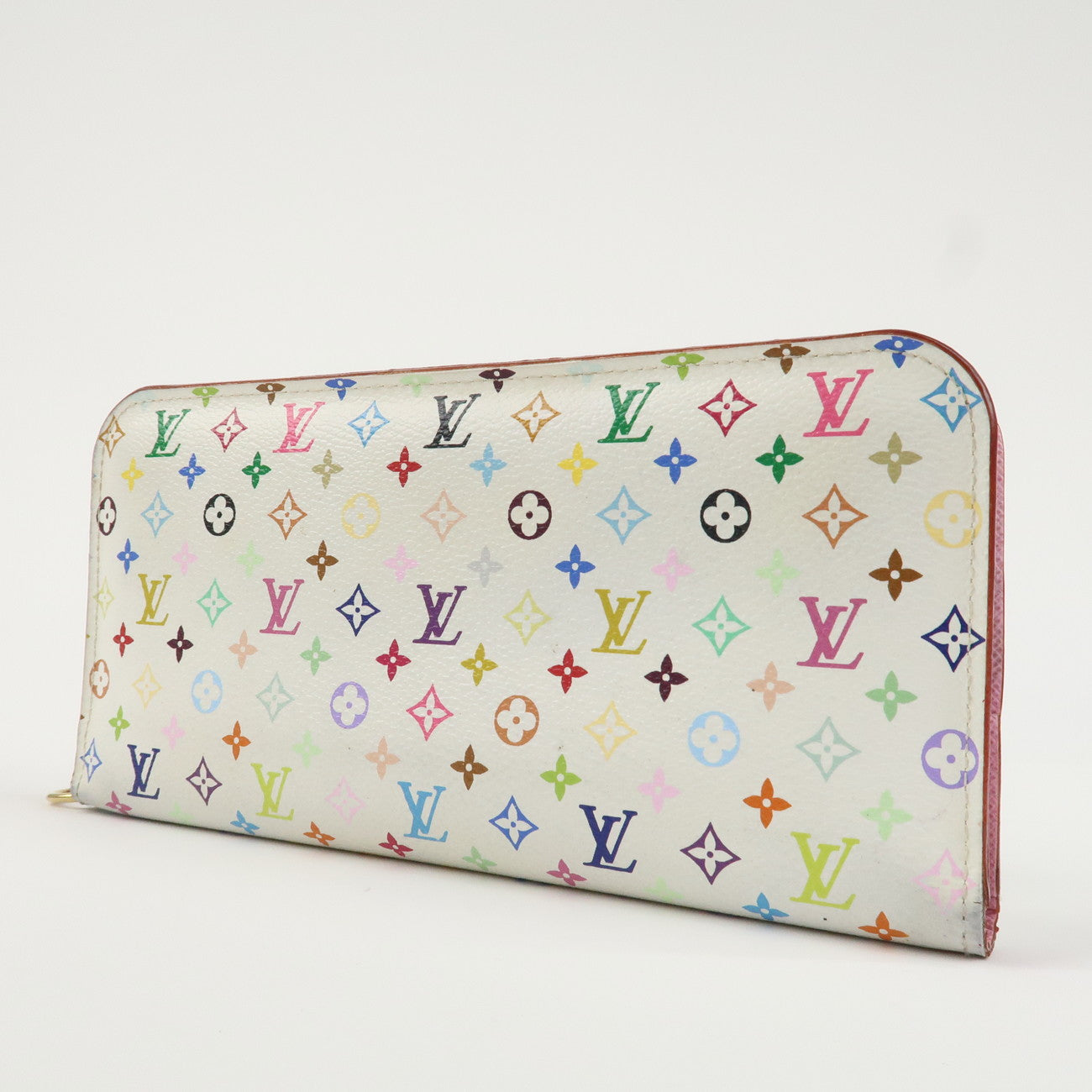 Louis Vuitton Monogram Portefeuille Insolite Wallet Blanc M93751 Used