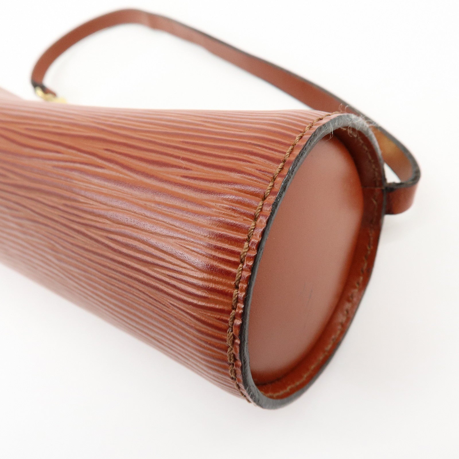 Louis Vuitton Epi Mini Pouch For Soufflot Hand Bag Kenya Brown