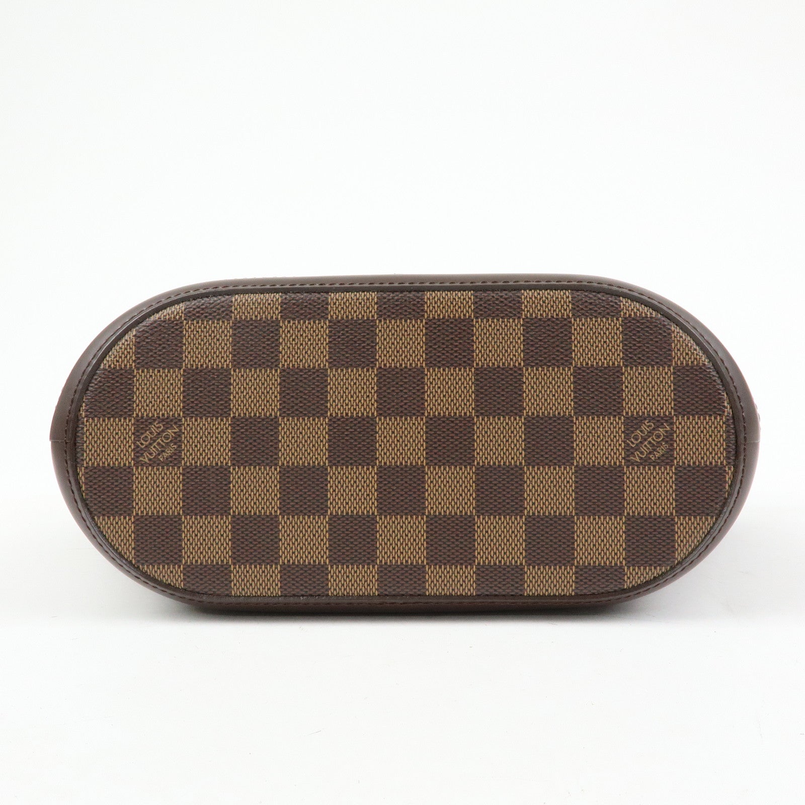 Louis Vuitton Damier Manosque PM Canvas Tote Bag Ebene N51121