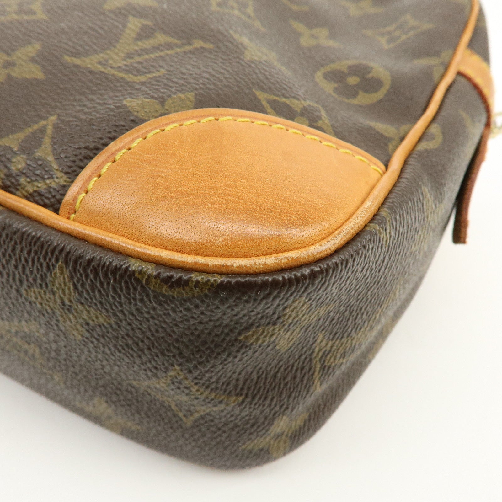 Louis Vuitton Monogram Compiegne 28 Pouch Clutch Bag Brown M51845