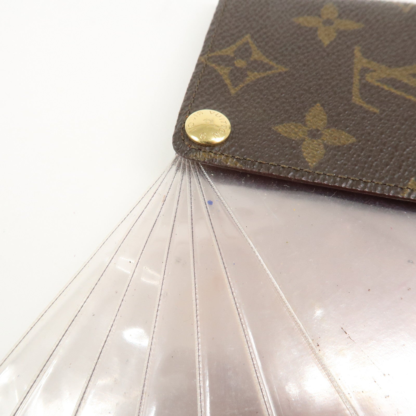 Louis Vuitton Monogram Porte Cartes Credit Pression M60937