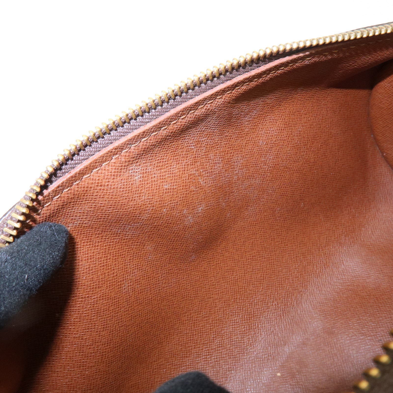 Louis Vuitton Monogram Papillon 26 Hand Bag Brown M51386