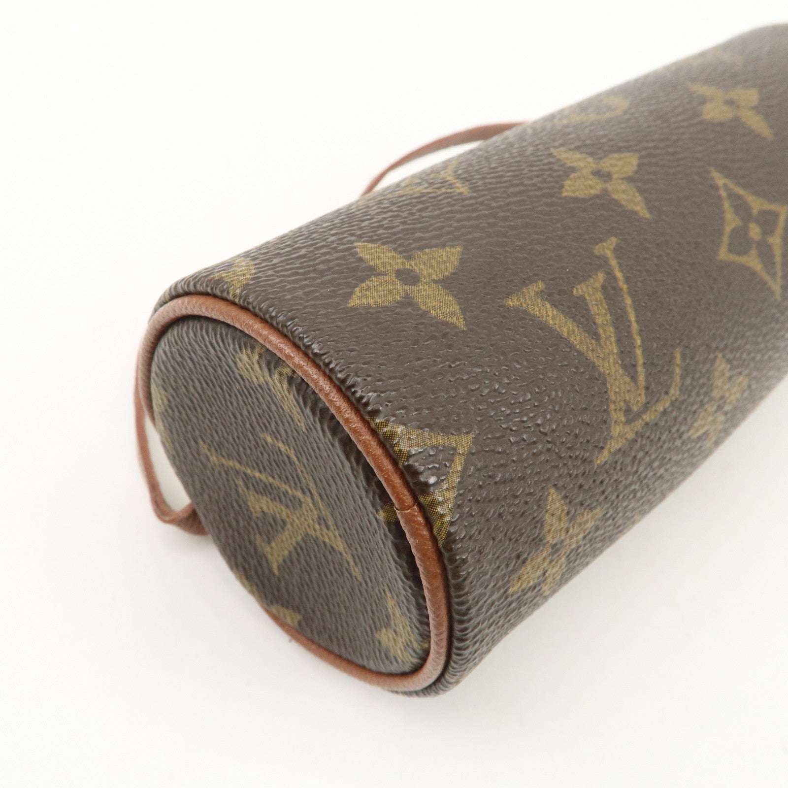 Louis Vuitton Monogram Mini Pouch for Papillon Bag Old Style Brown