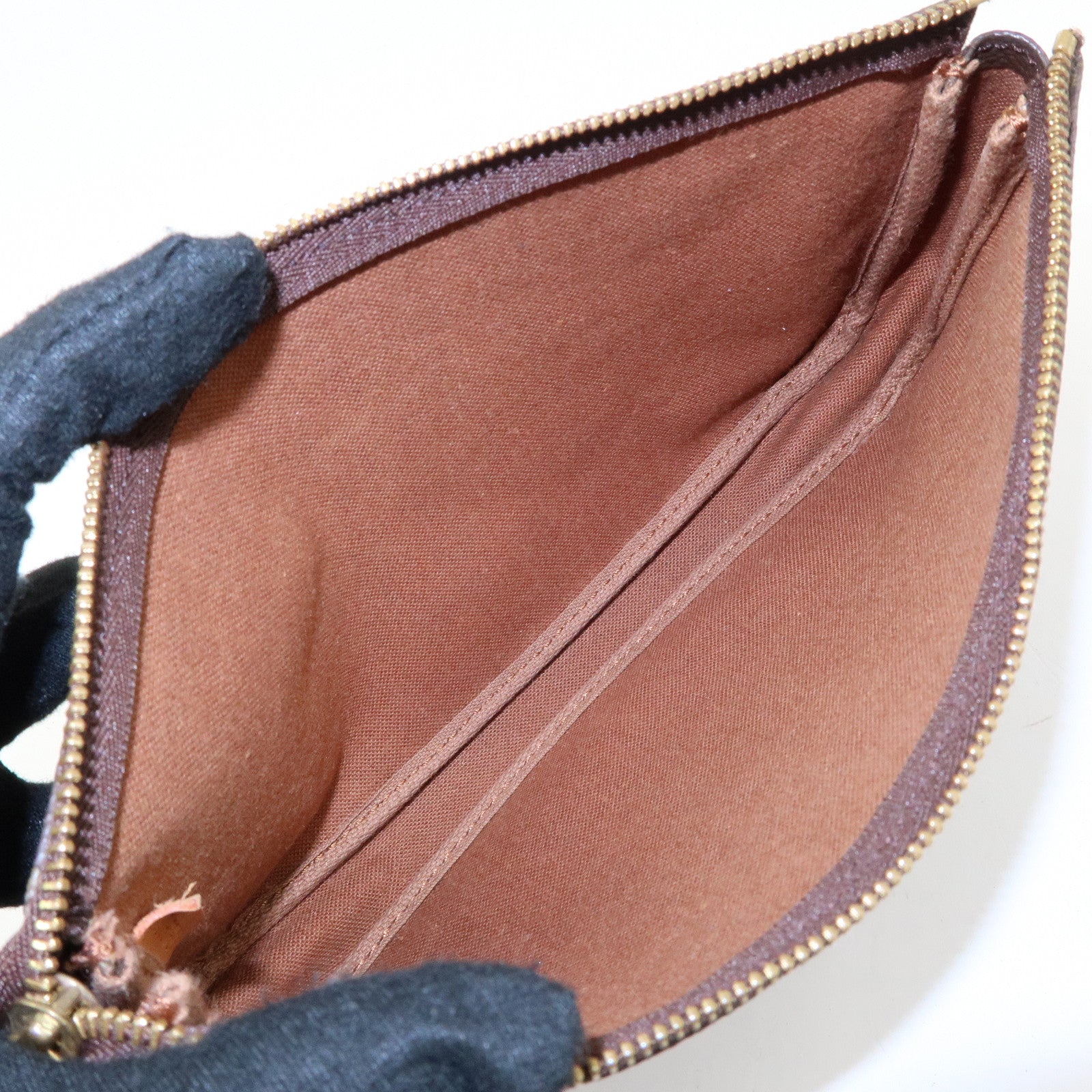 Louis Vuitton Monogram Pochette Accessoires Pouch Hand Bag M51980