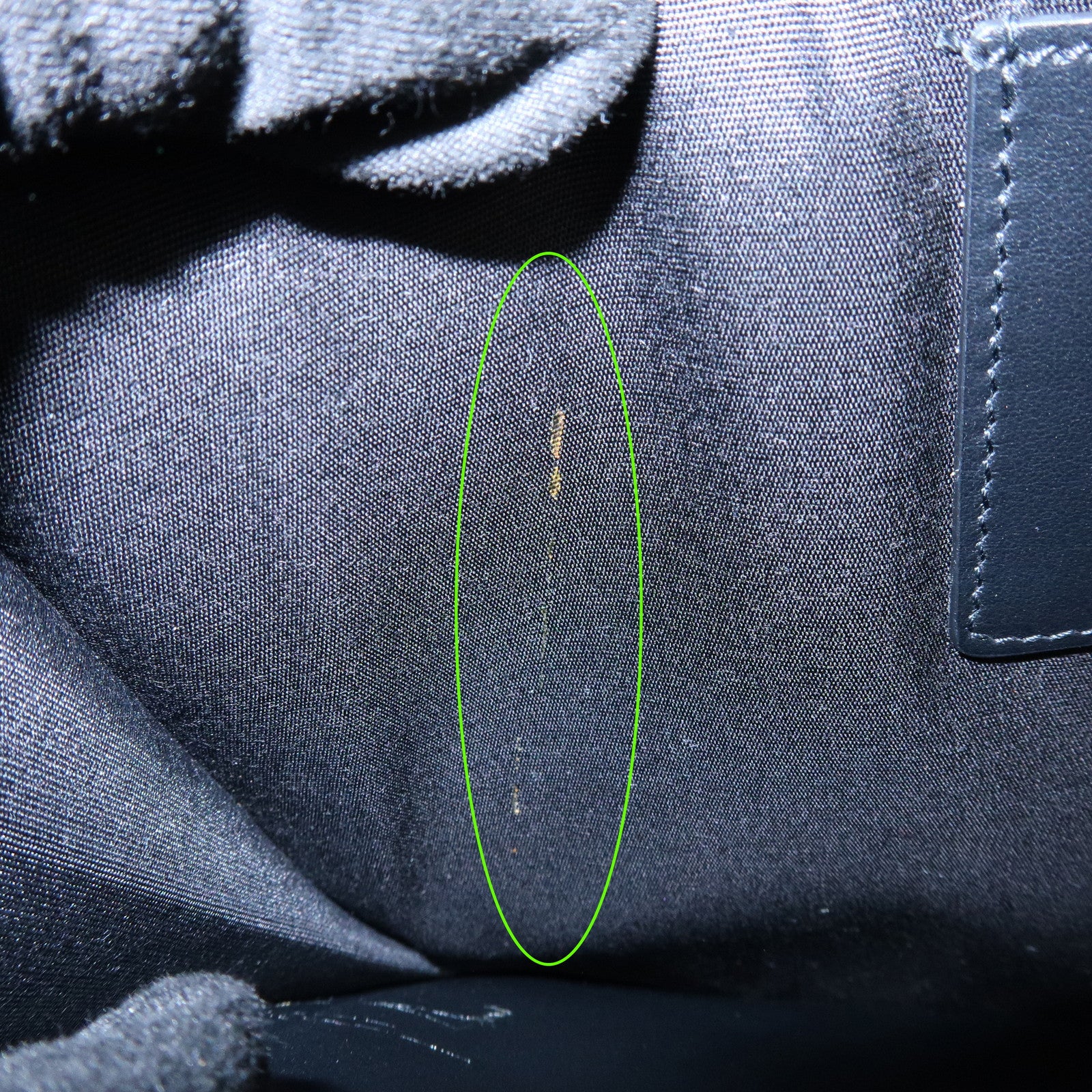 Ferragamo Gancini Leather Clutch Bag Pouch Cosmetic Bag Black