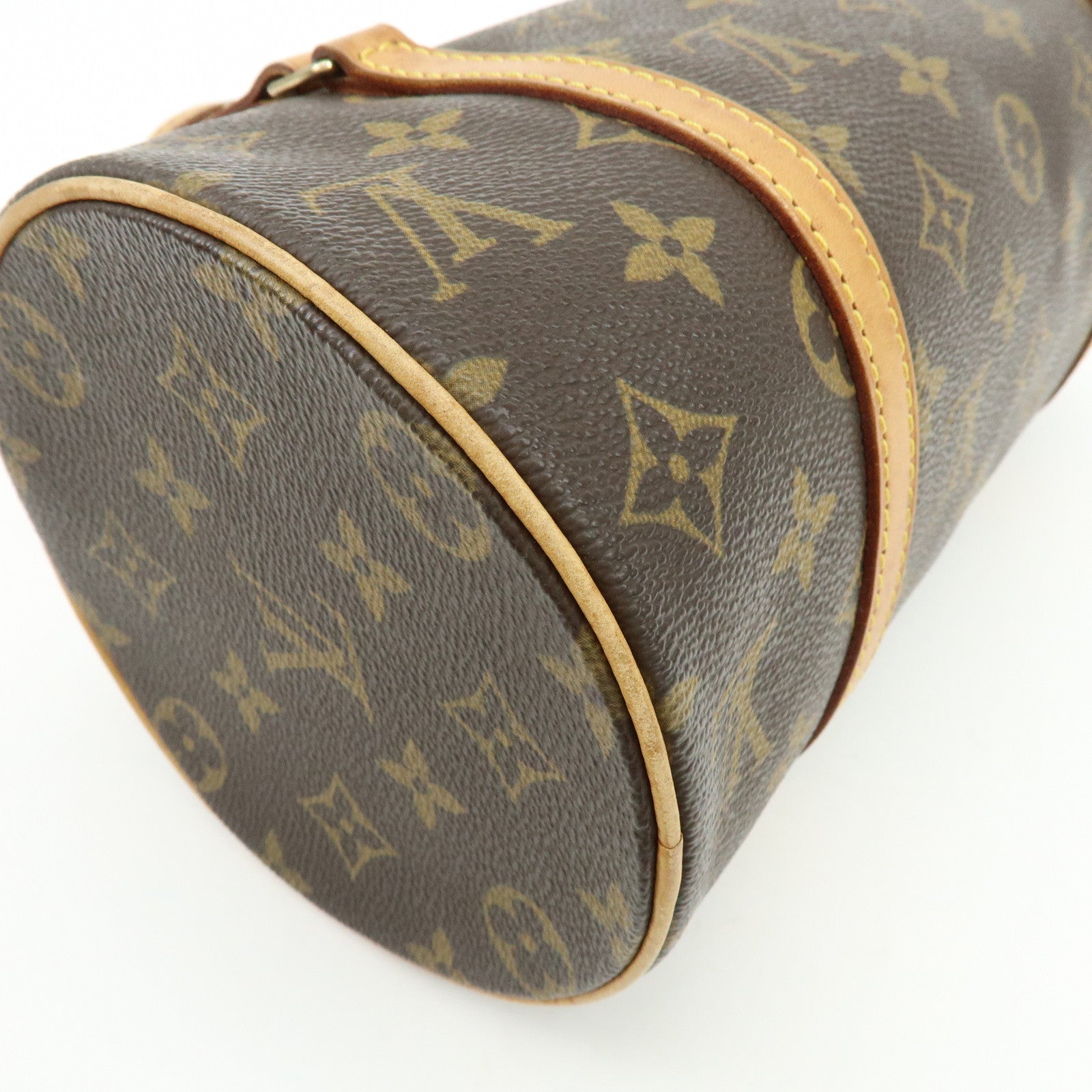Louis Vuitton Monogram Papillon 26 Hand Bag Brown M51386