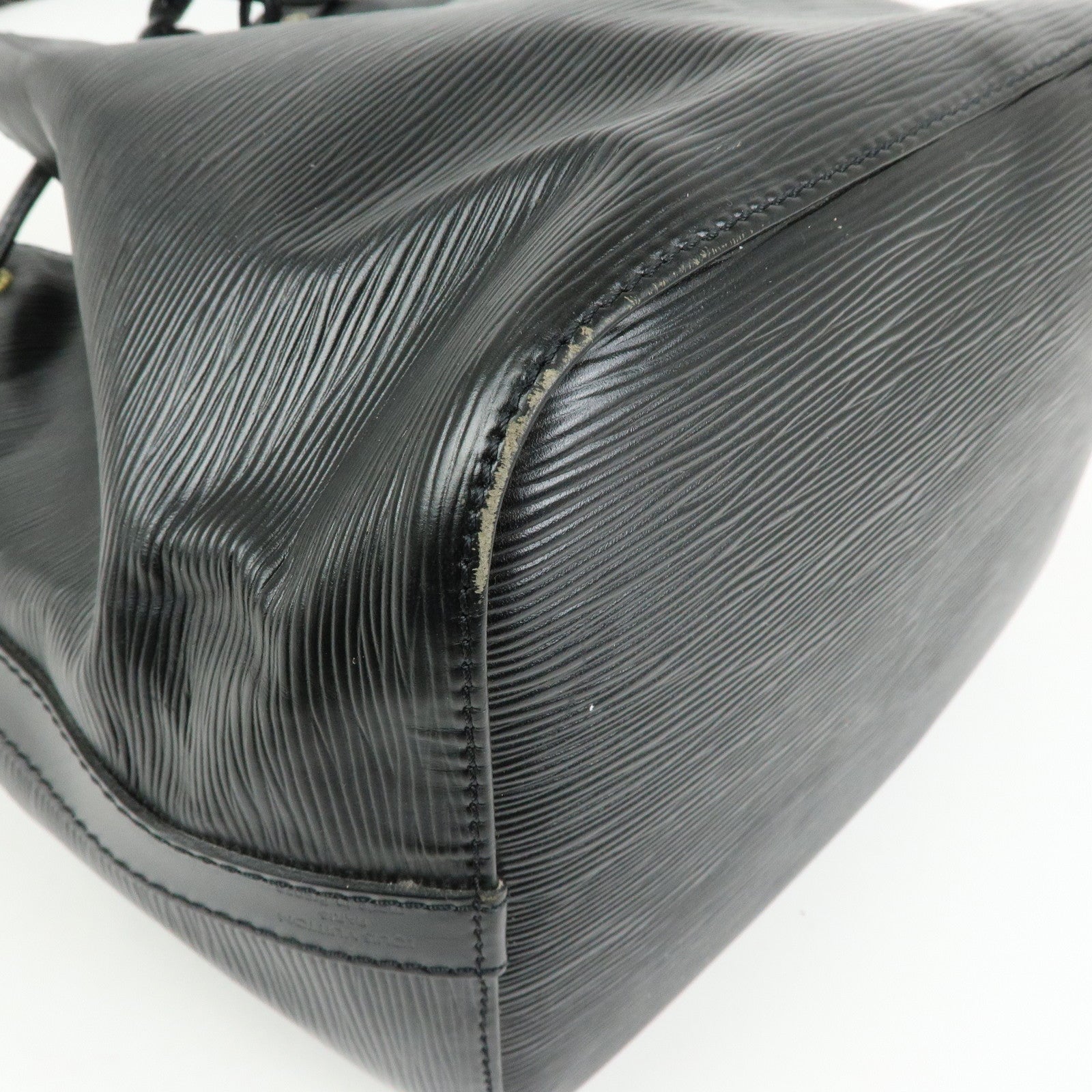 Louis Vuitton Epi Petit Noe Shoulder Bag Noir Black M59012