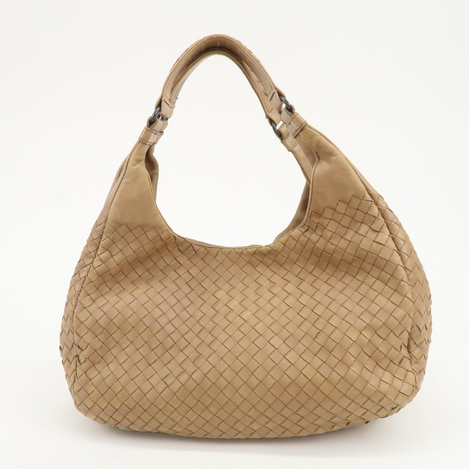 BOTTEGA VENETA Intrecciato Campana Medium Shoulder Bag 125787