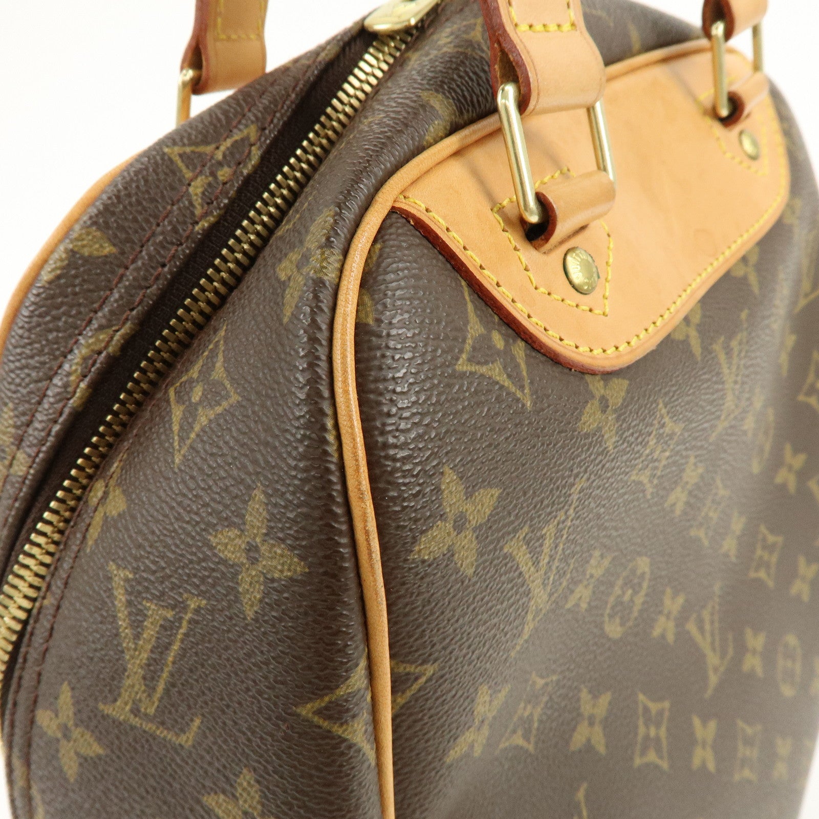 Louis Vuitton Monogram Excursion Shoes Case Hand Bag M41450